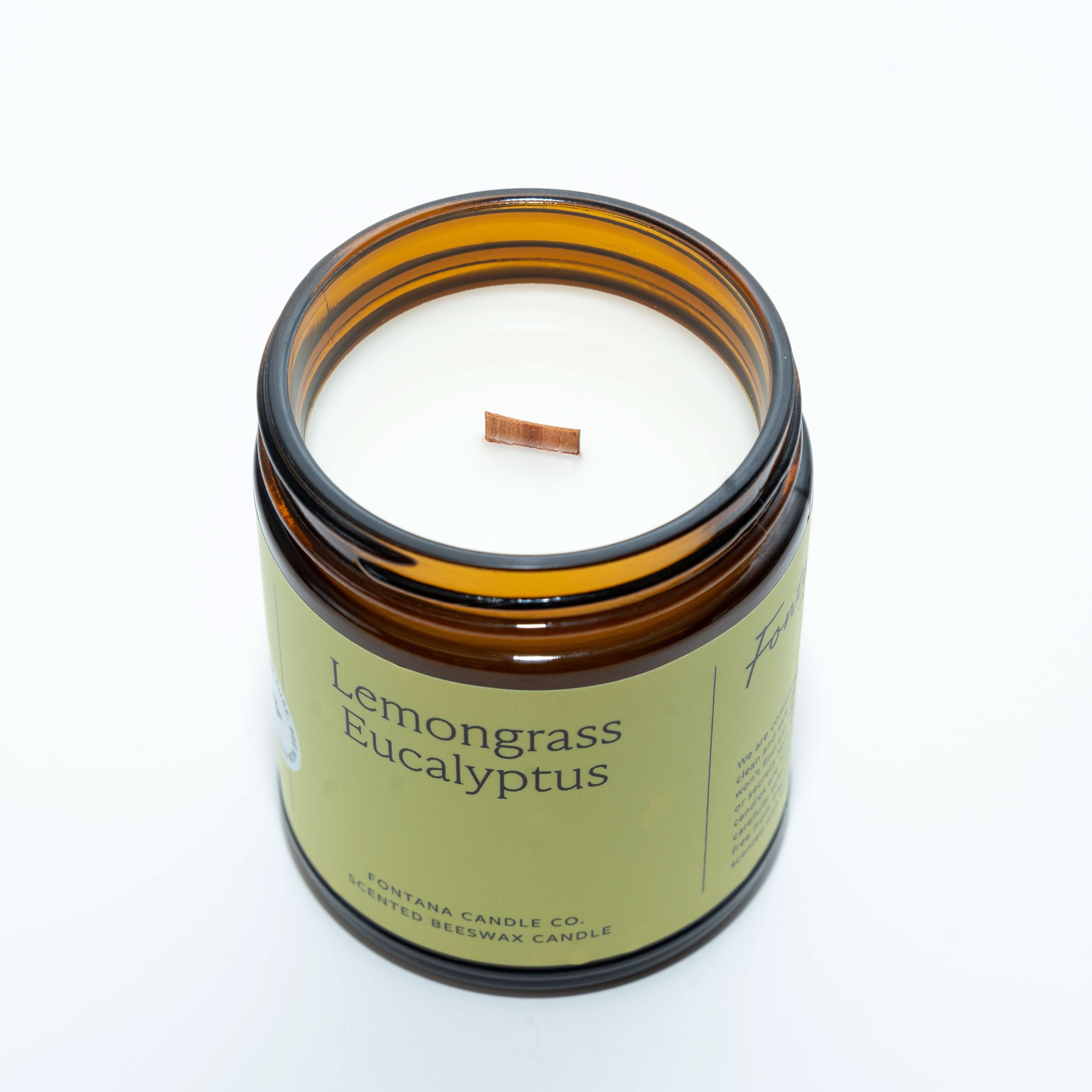 Lemongrass Eucalyptus Jar Candle - My American Goods