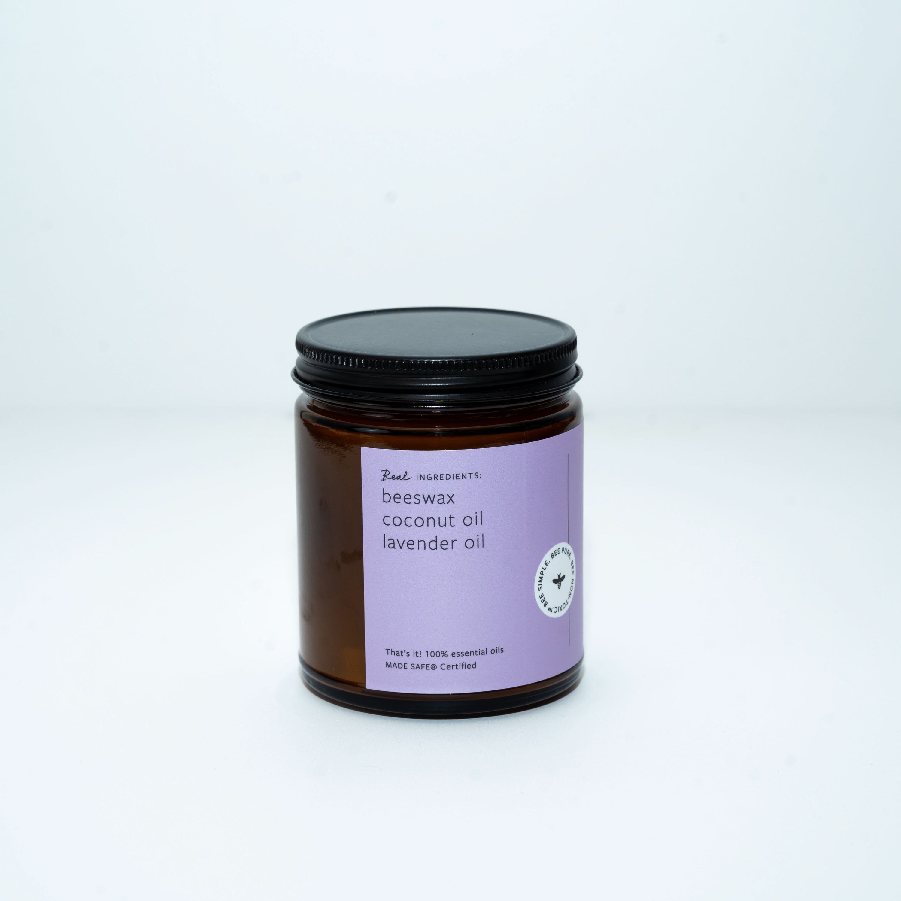 Fontana Candle Co Candles 9 oz Straight Sided Jar Lavender Jar Candle
