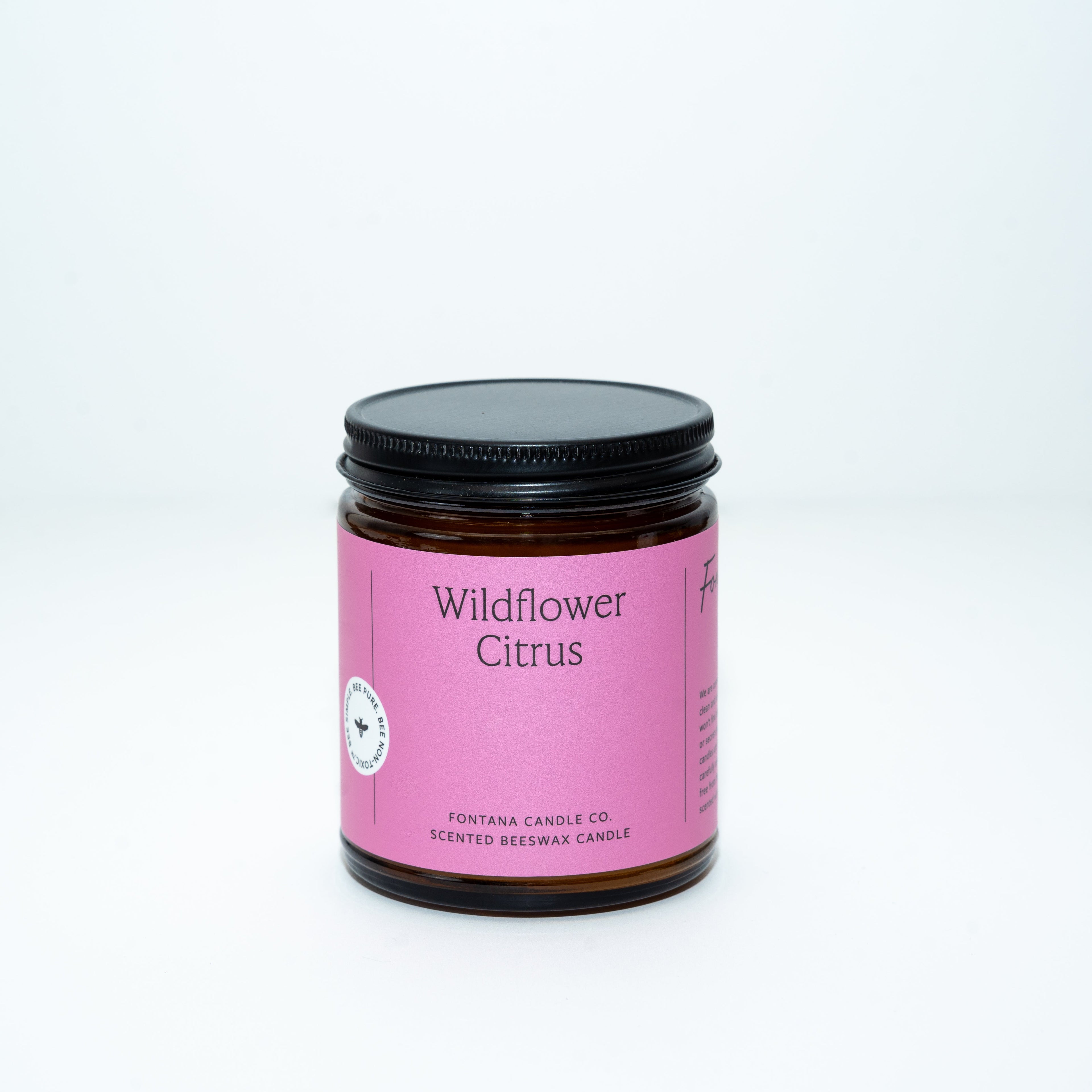 Wildflower Citrus Jar Candle - My American Goods