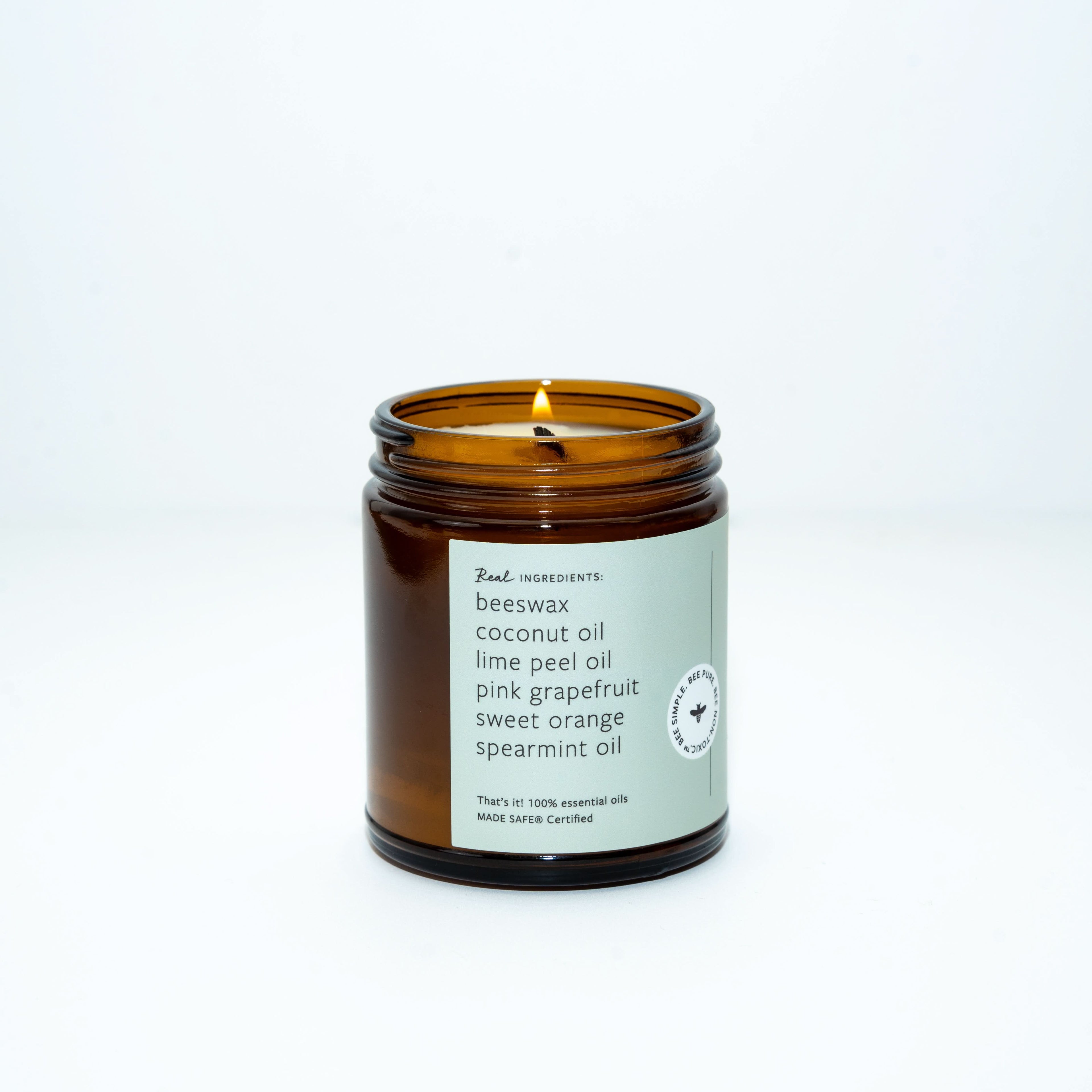 Fresh Mint & Lime Jar Candle - My American Goods