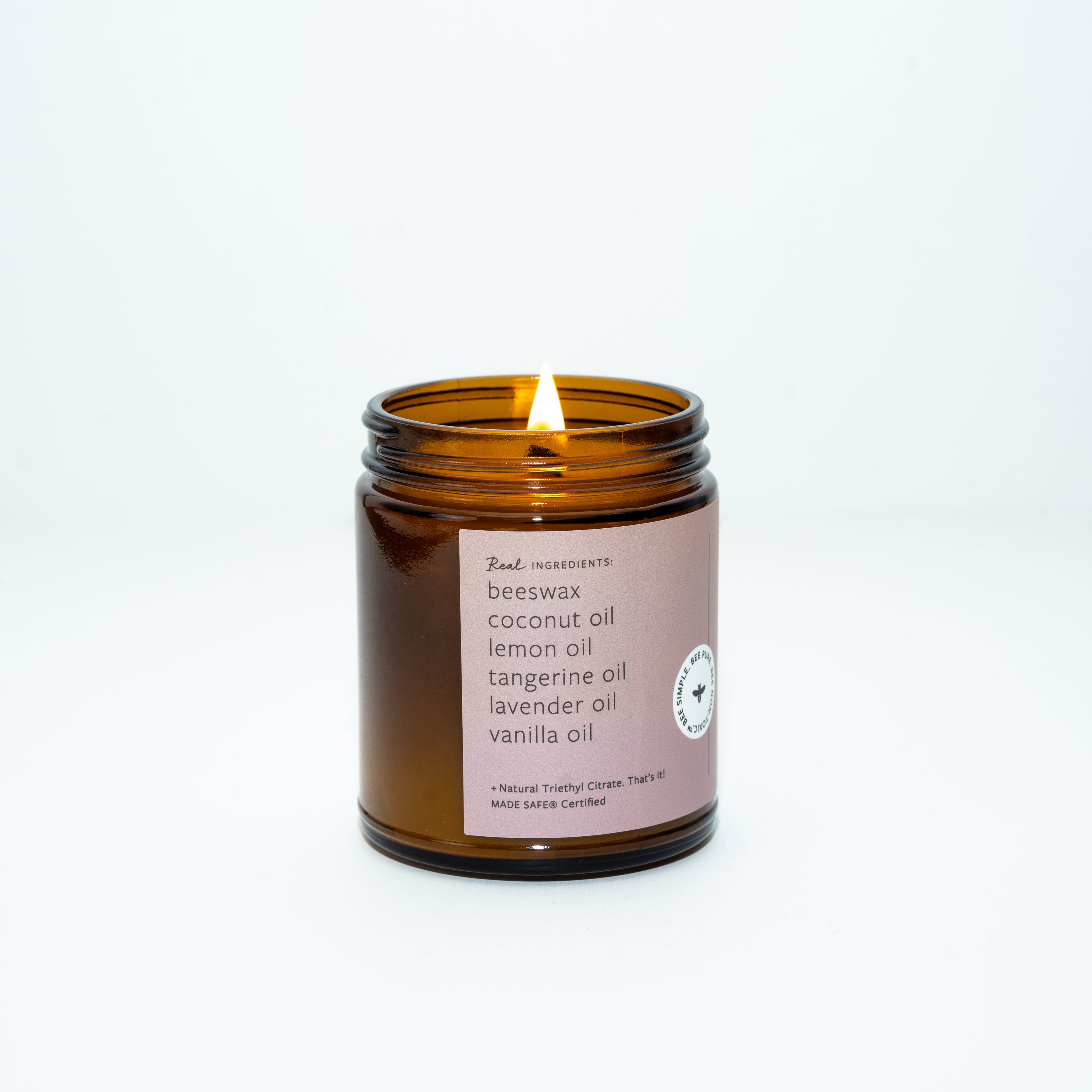 Lavender Vanilla Tangerine Jar Candle - My American Goods