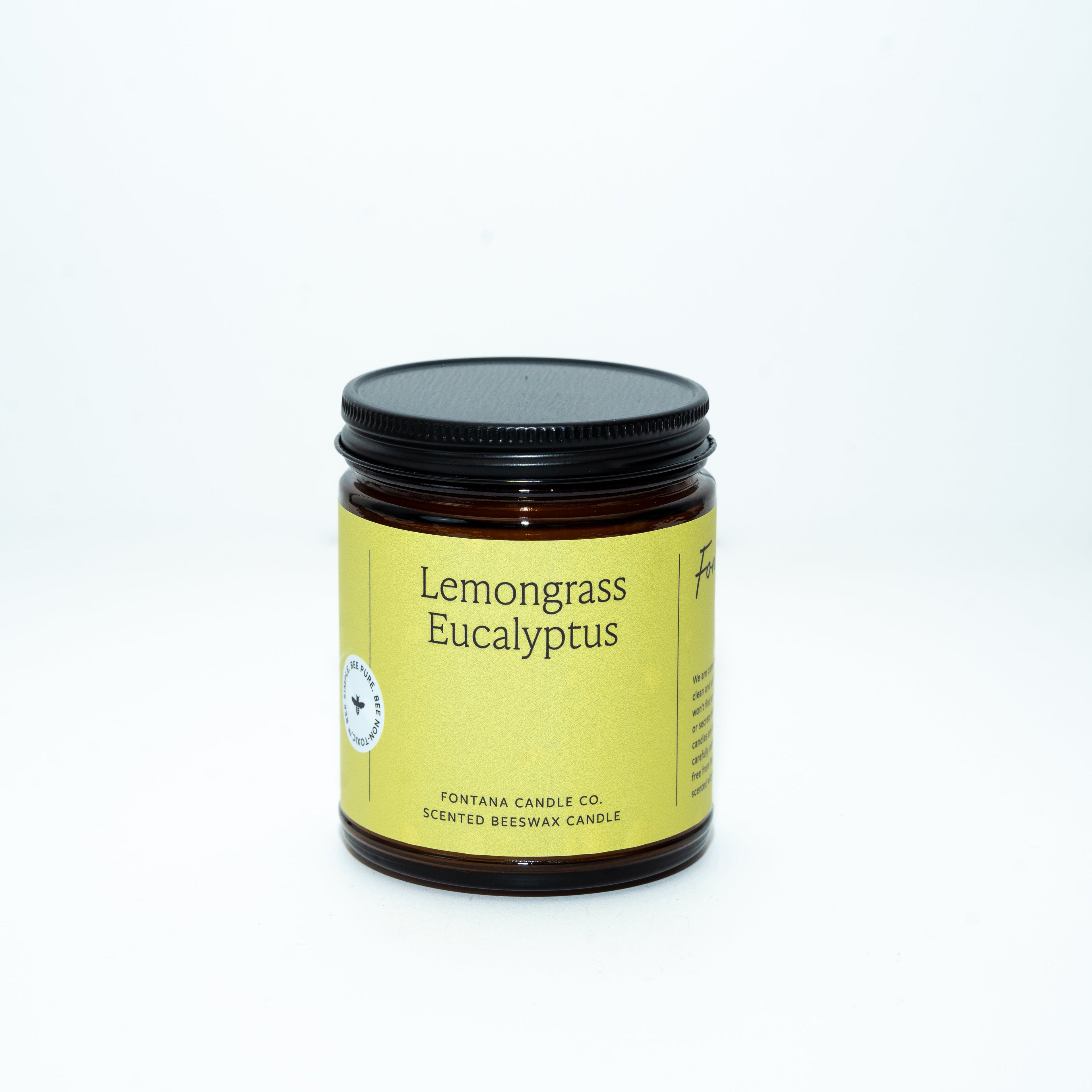 Lemongrass Eucalyptus Jar Candle - My American Goods