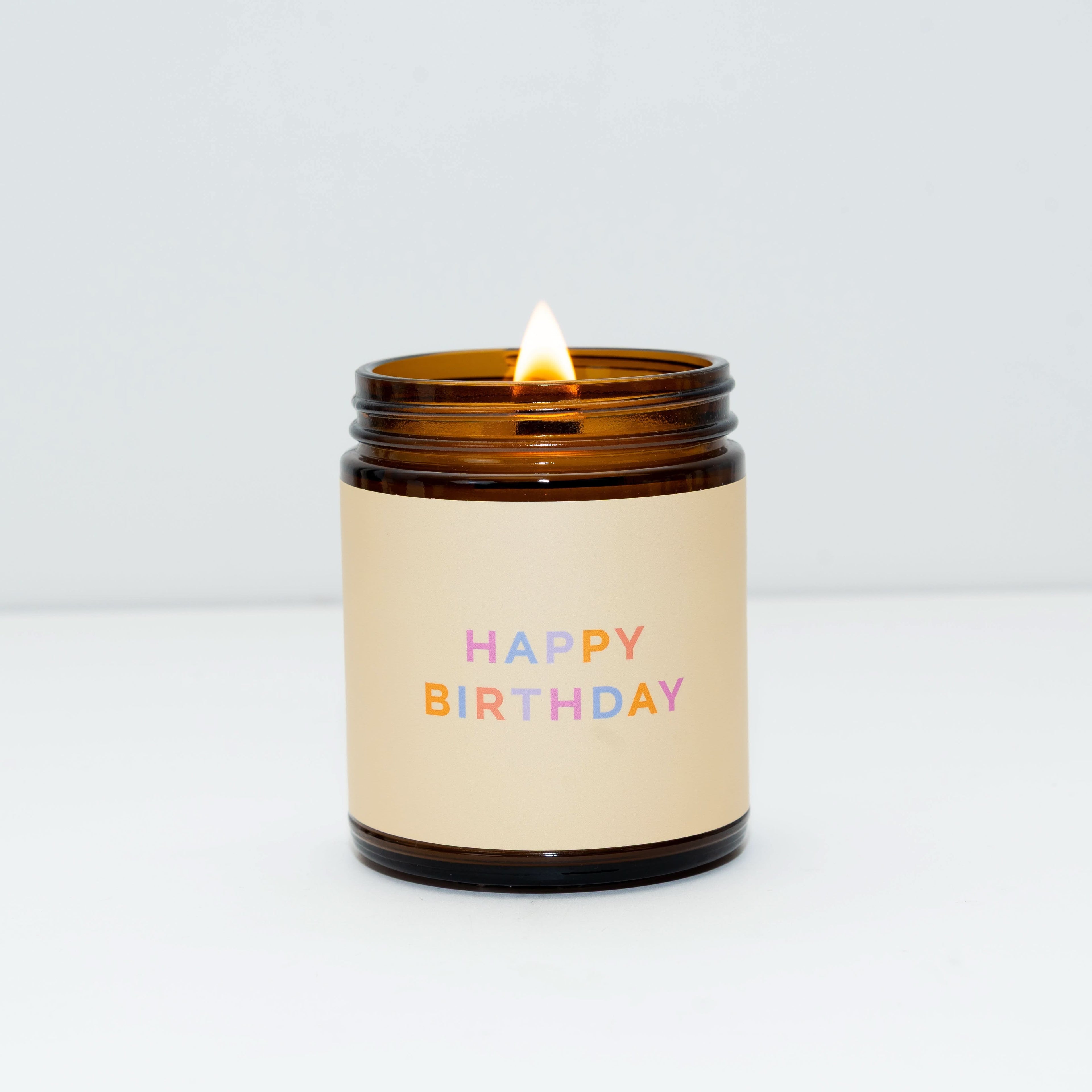 Happy Birthday Jar Candle - My American Goods