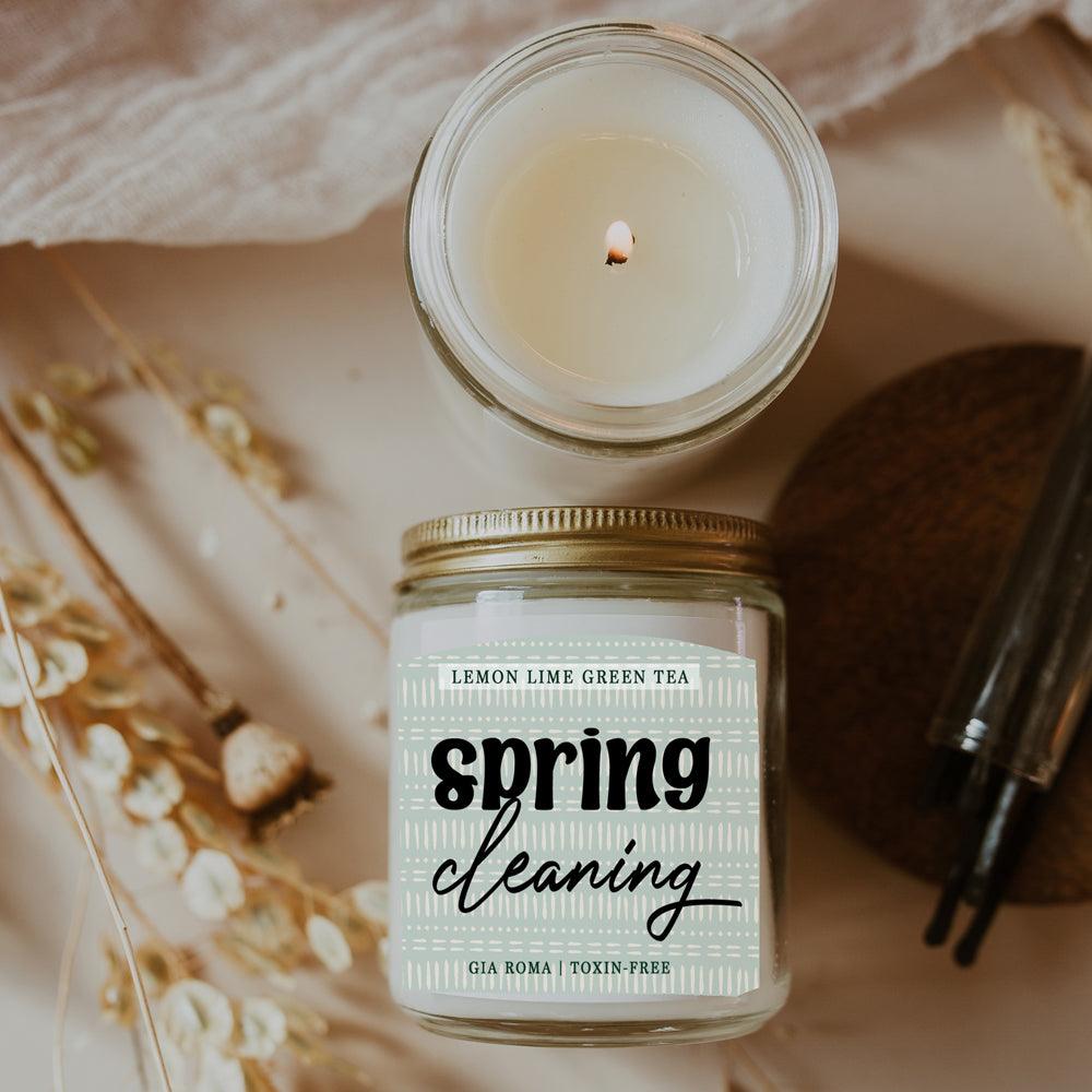 Gia Roma Candle Lemon Lime Green Tea