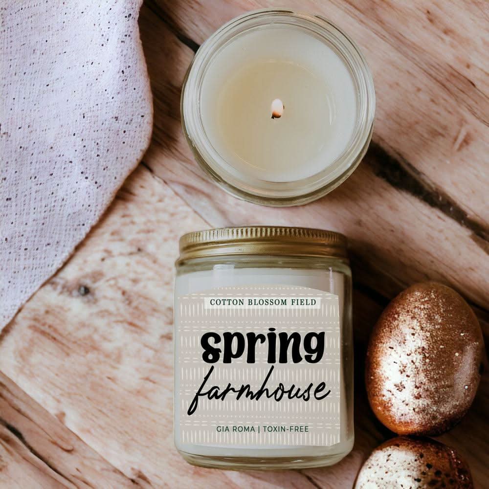 Gia Roma Candle Cotton Blossom Candle