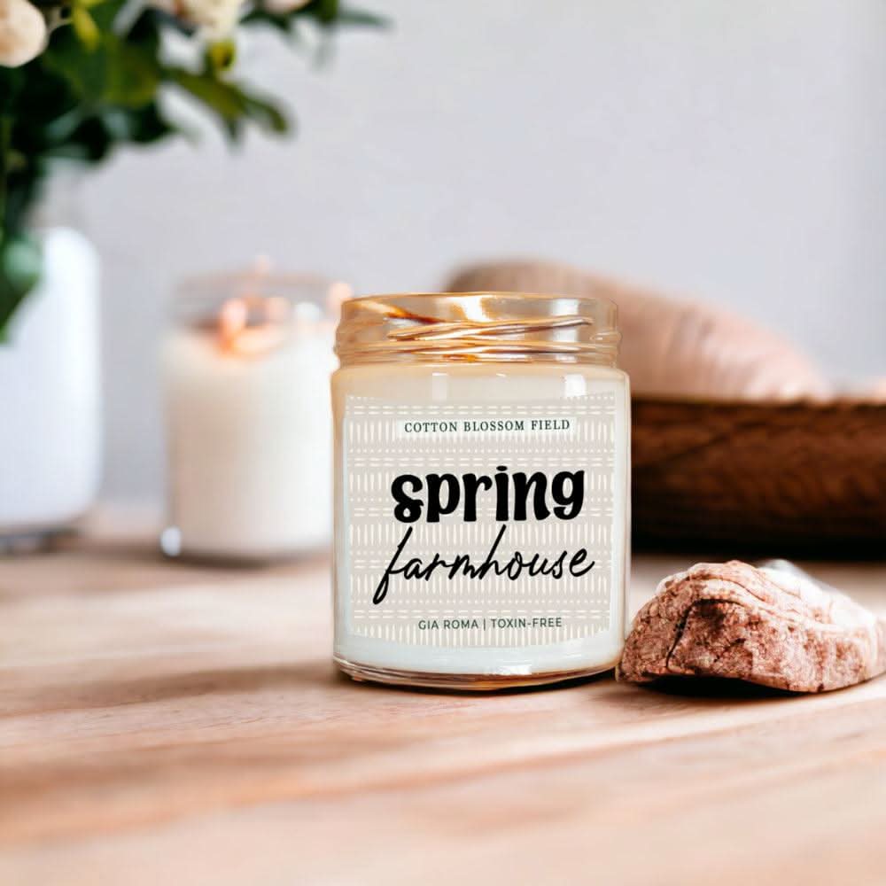 Gia Roma Candle Cotton Blossom Candle