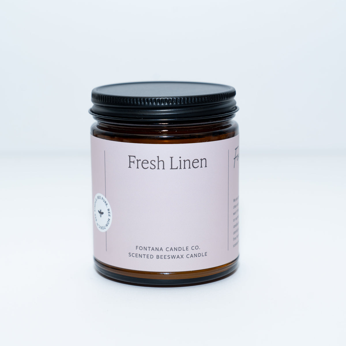 Fontana Candle Co Candles Fresh Linen Jar Candle