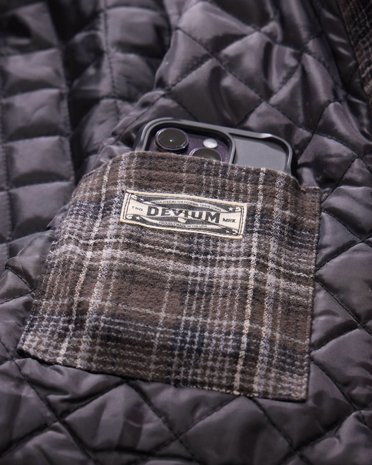 Stampede Quilt Lined Flannel Jacket - My American Goods