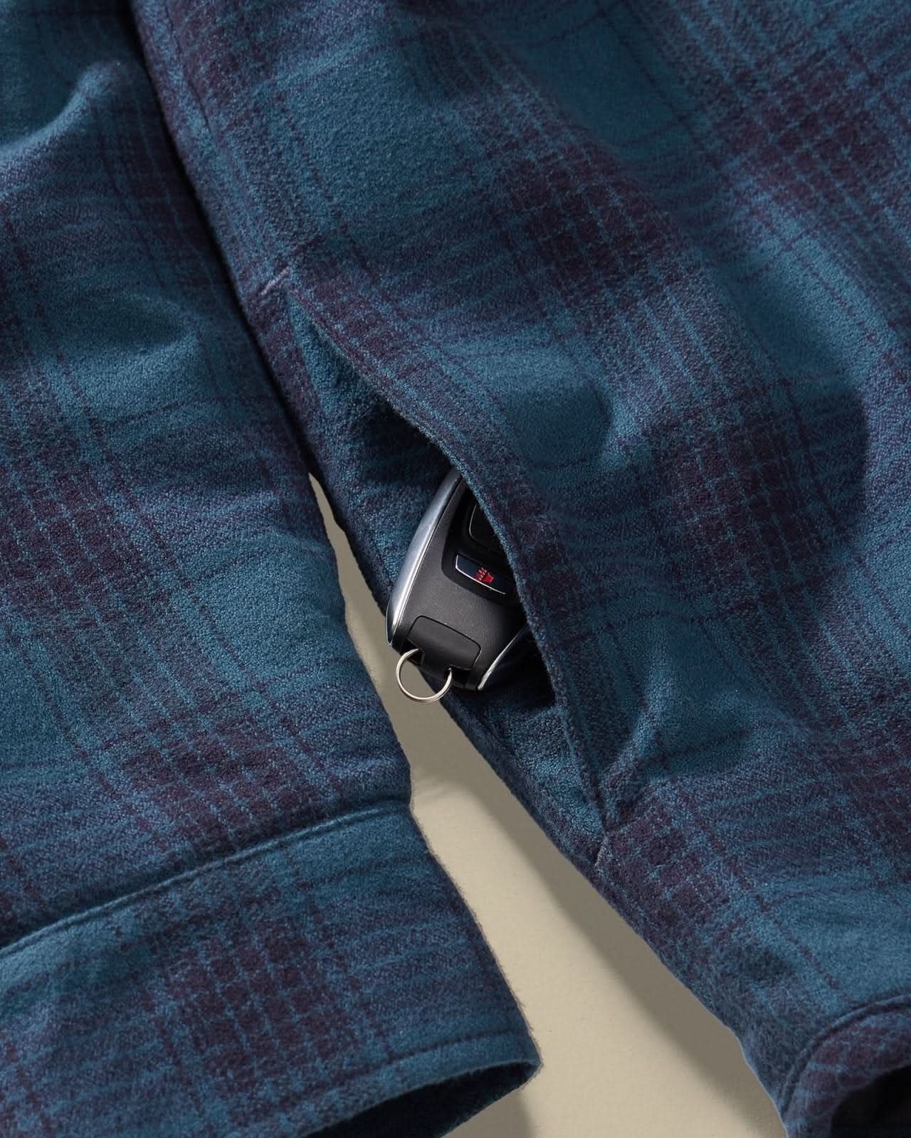 Stampede Quilt Lined Flannel Jacket - My American Goods