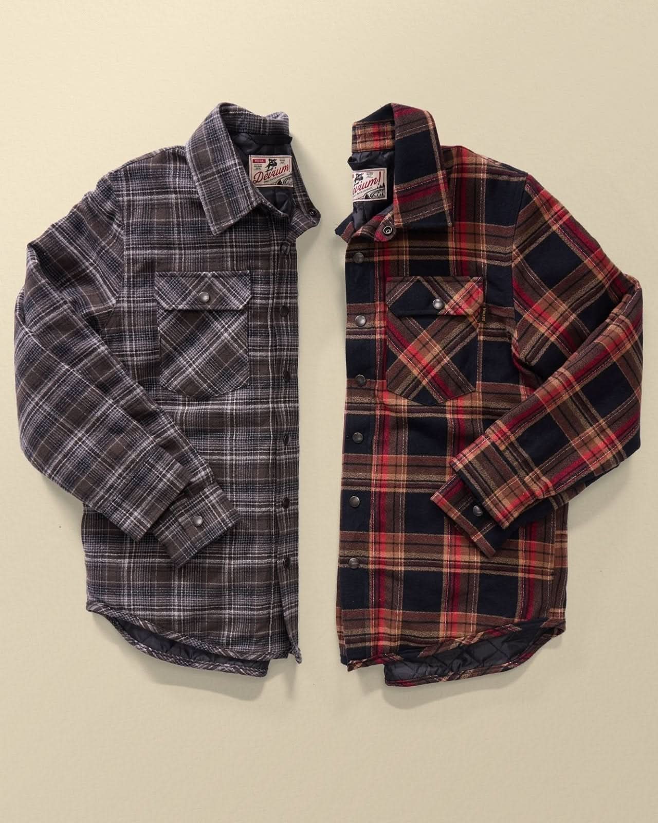 Stampede Quilt Lined Flannel Jacket - My American Goods
