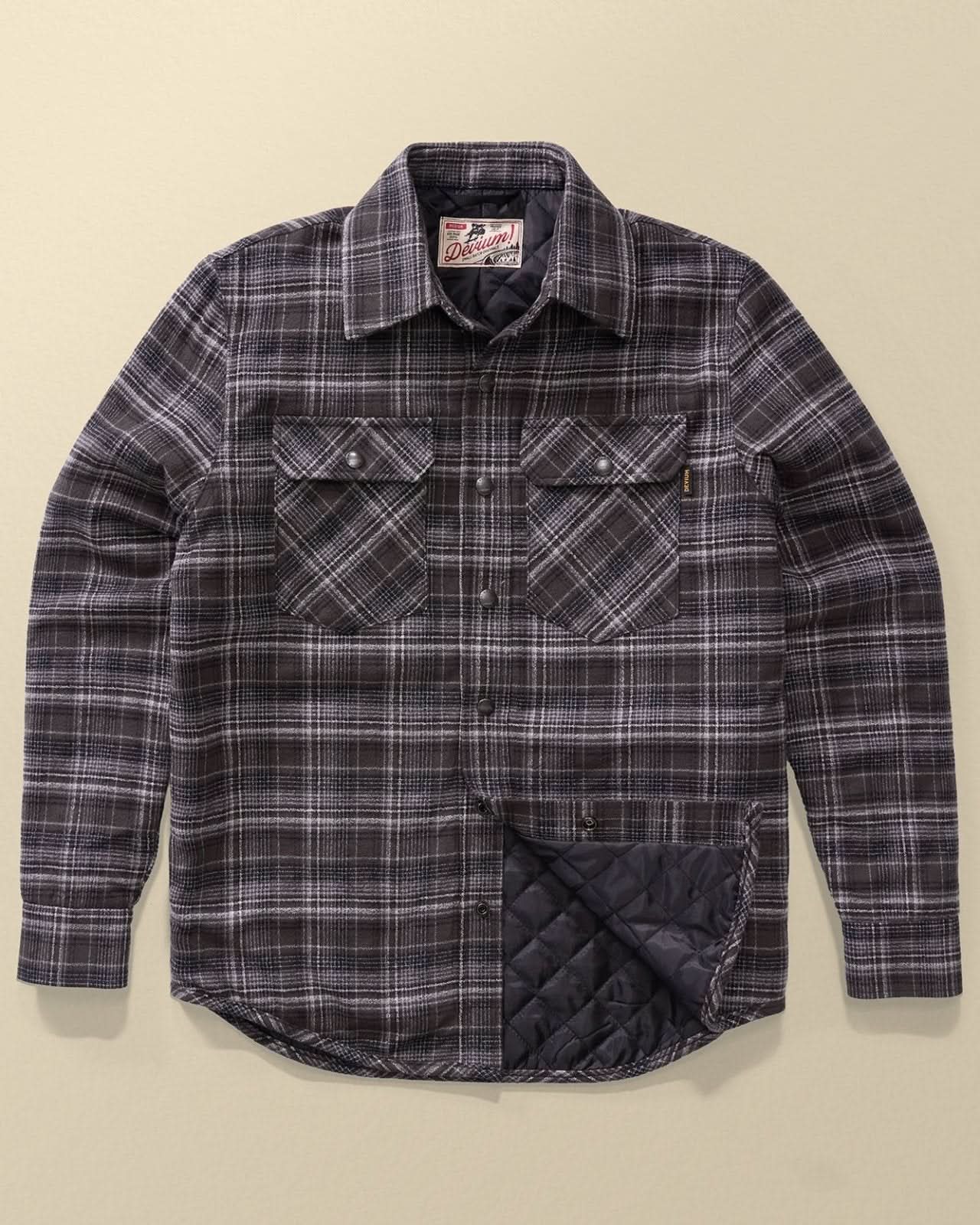 Stampede Quilt Lined Flannel Jacket - My American Goods