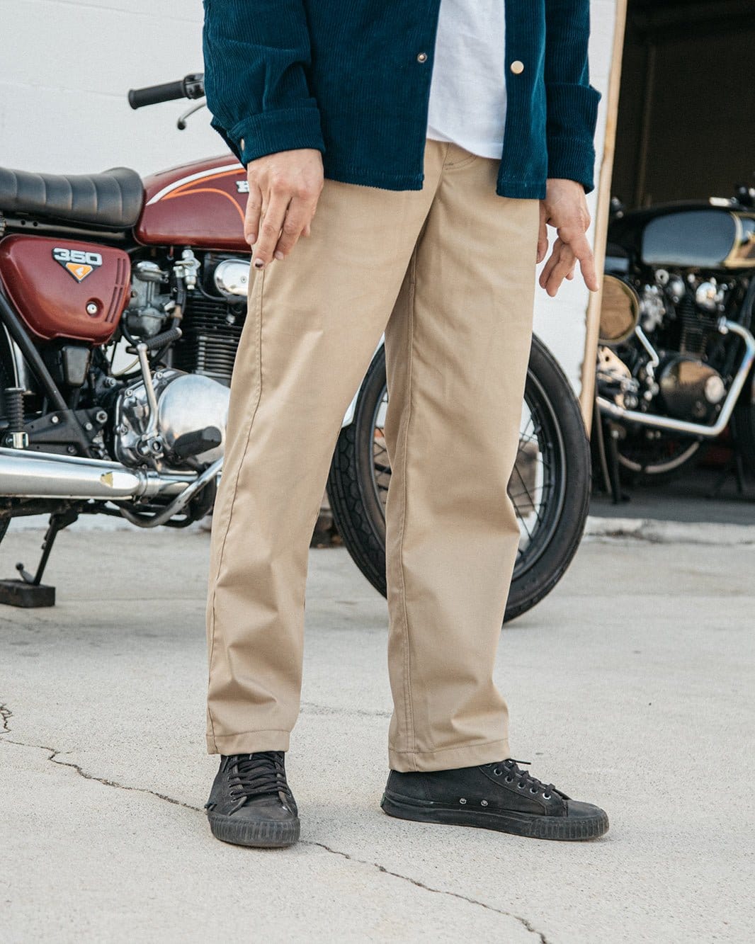 Devium Bottoms Steamer Chino Pant