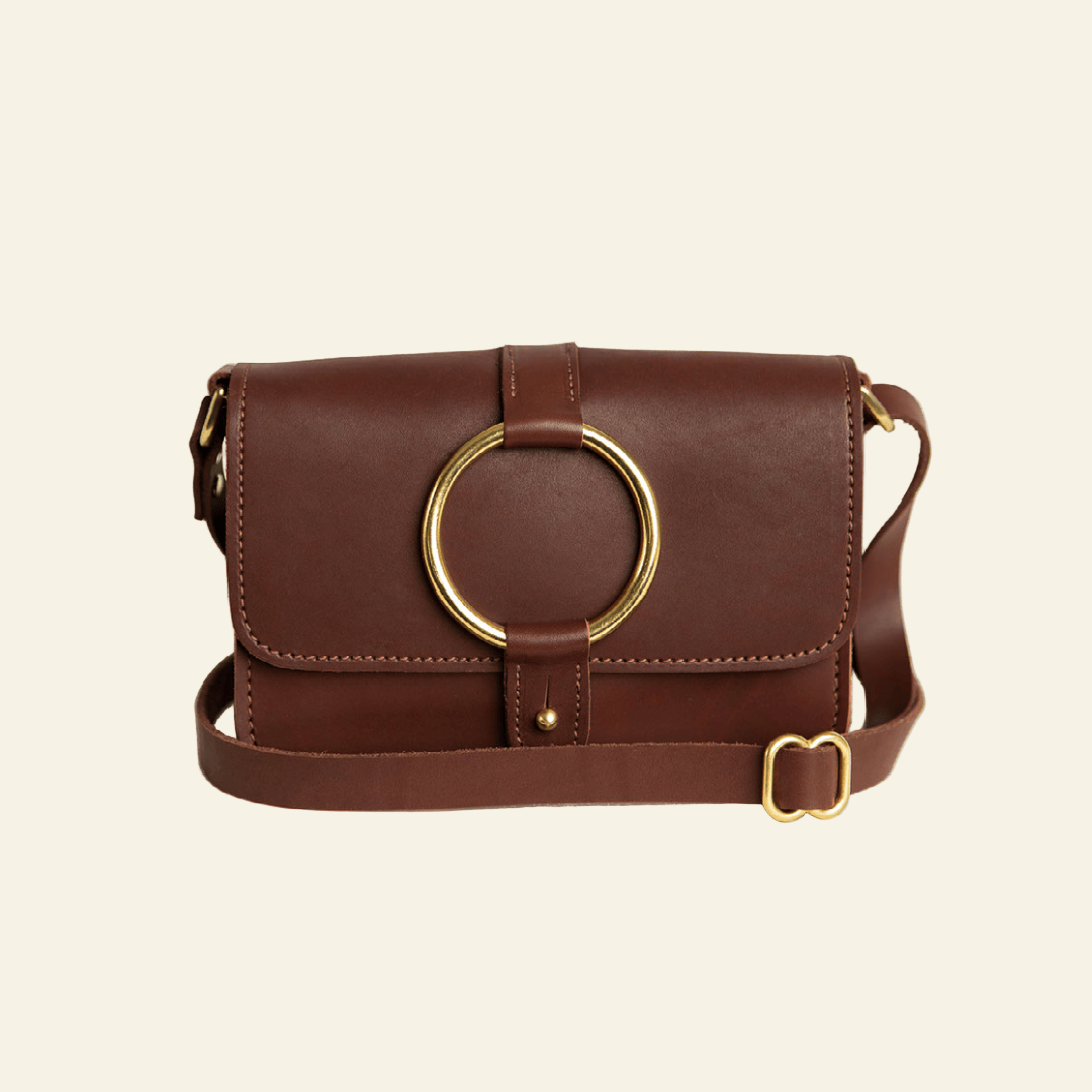 Urban Southern Bags Chestnut Brown 5-Pocket Crossbody