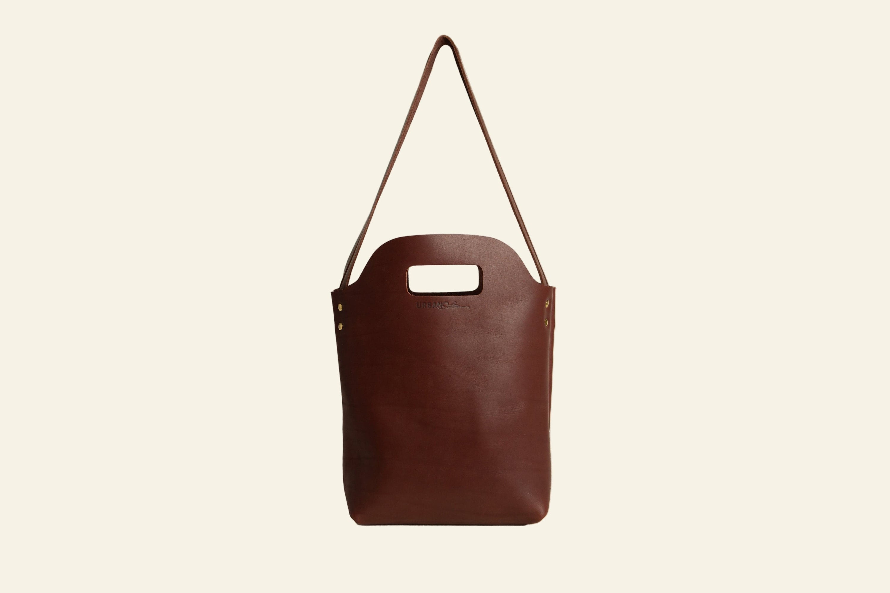 Urban Southern Totes Chestnut Brown Mini Market Tote