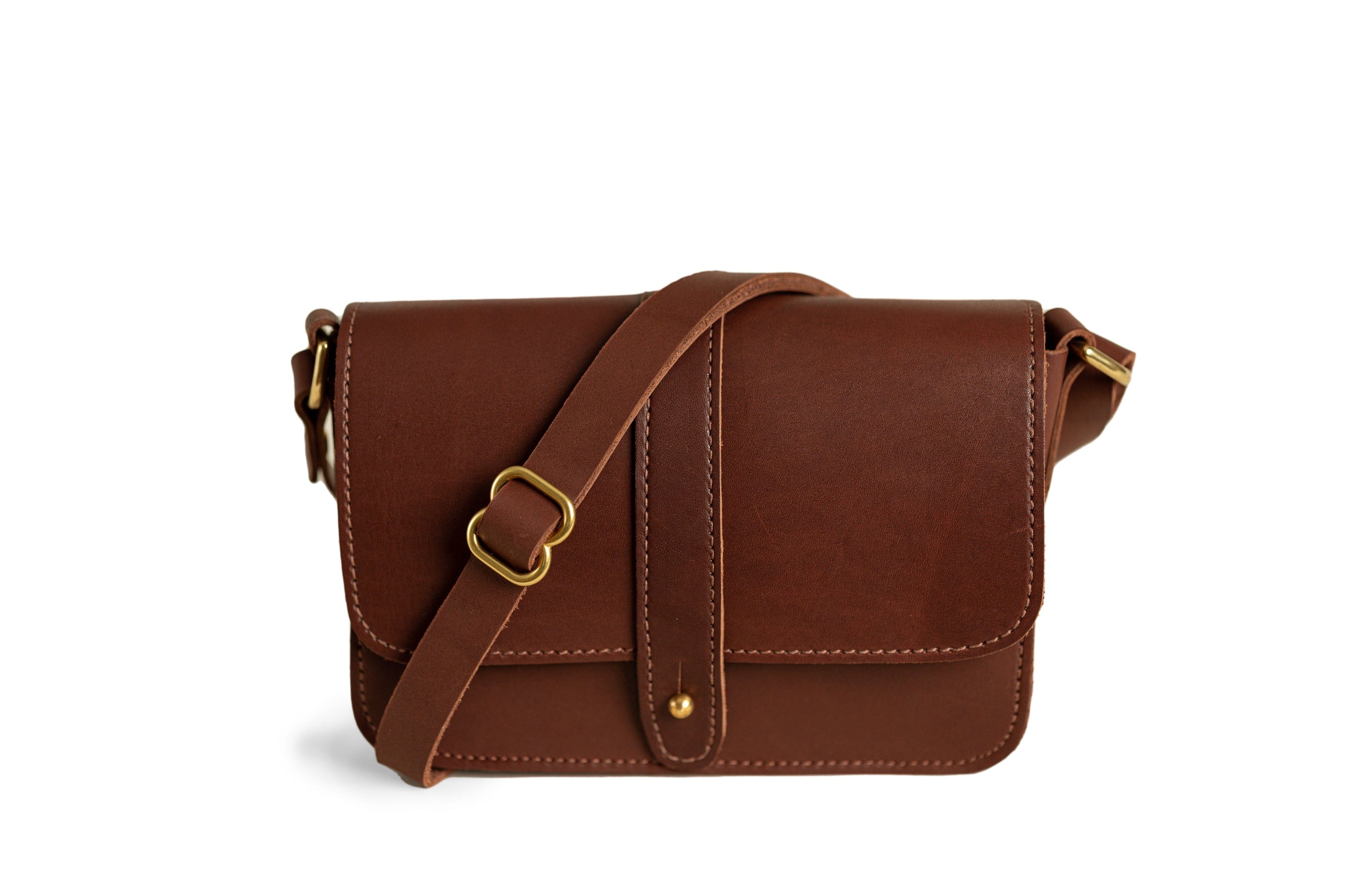 Urban Southern Bags Chestnut Brown Lancaster 5-Pocket Crossbody