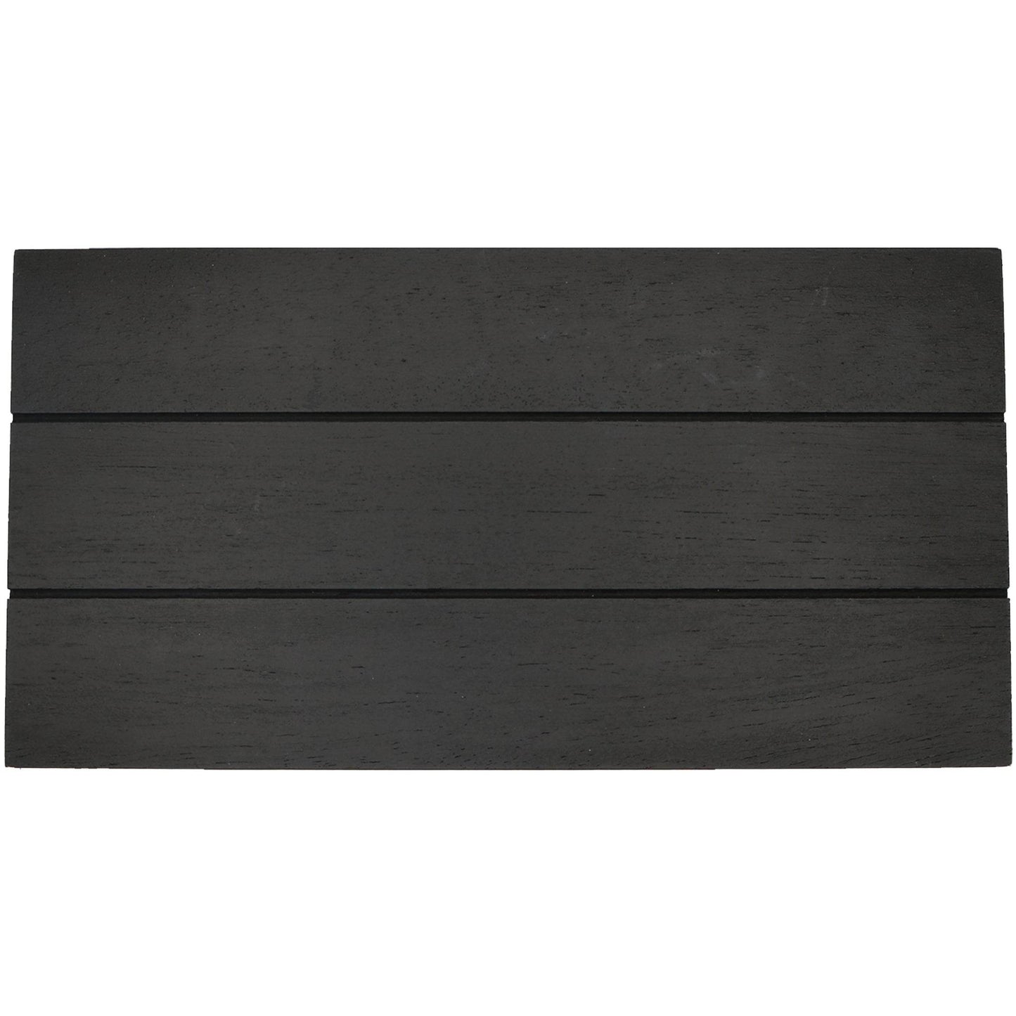 Black Rectangular Wood Tray - My American Goods