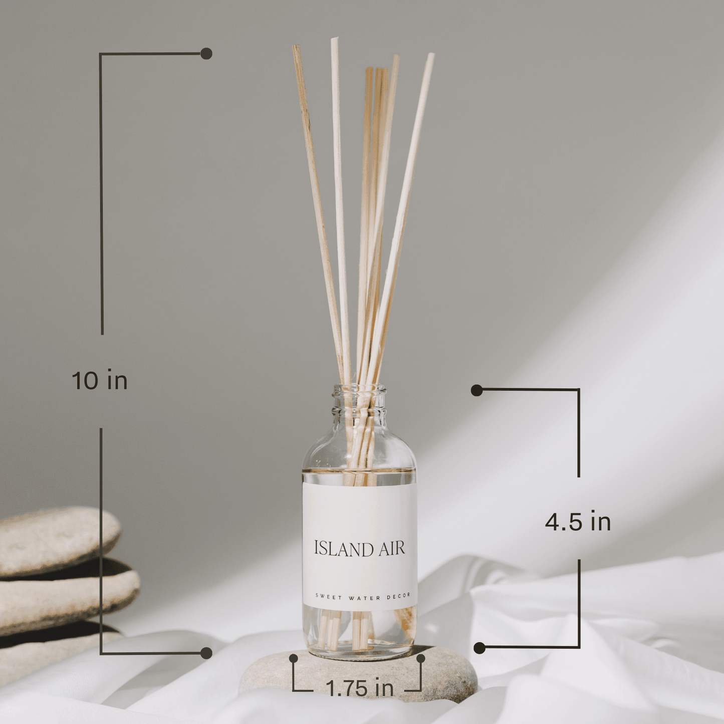 Calm and Comfort Clear Reed Diffuser - My American Goods