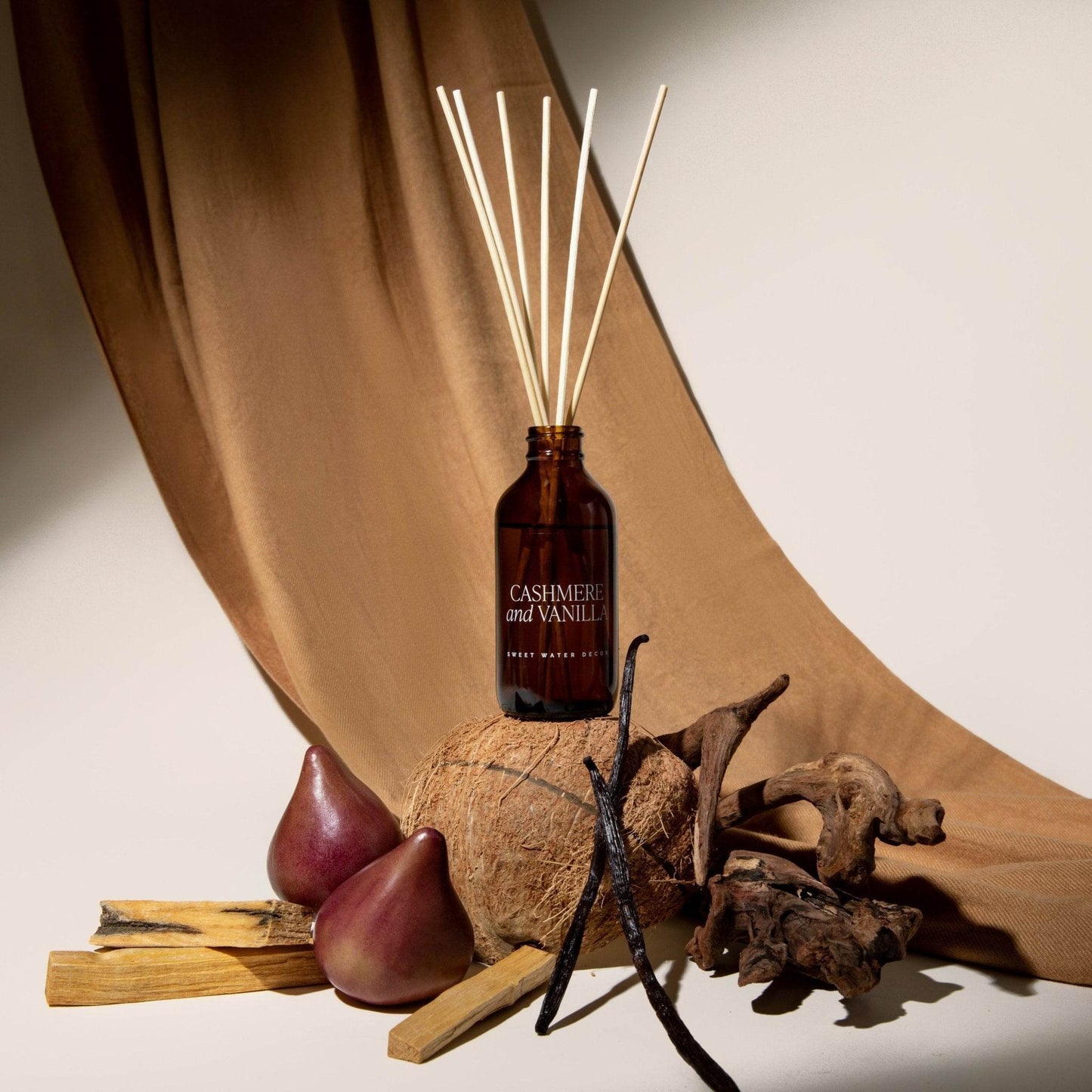 Cashmere and Vanilla Amber Reed Diffuser - My American Goods