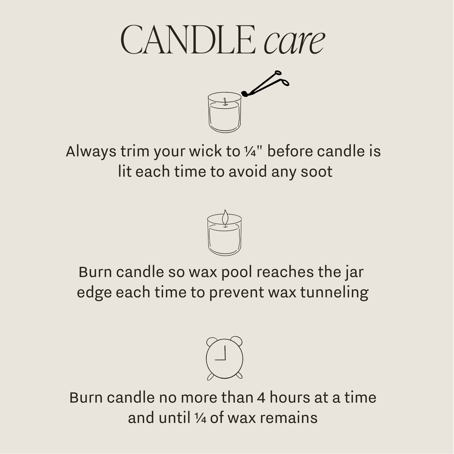 Congrats! Soy Candle - Clear Jar - 9 Oz (Island AIr) - My American Goods