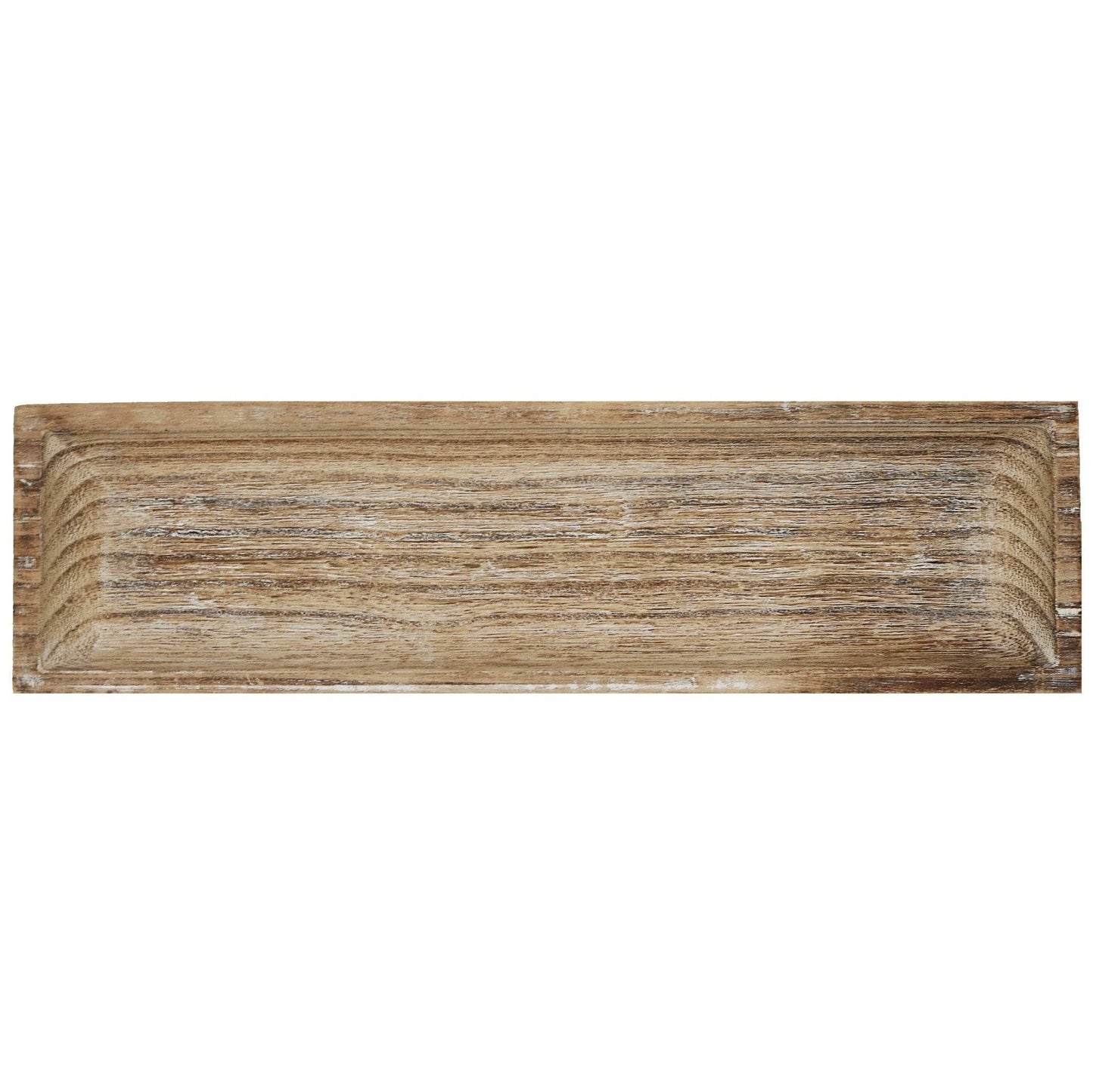 Rustic Rectangular Wood Tray - My American Goods