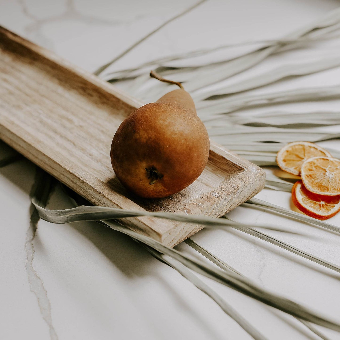 Rustic Rectangular Wood Tray - My American Goods