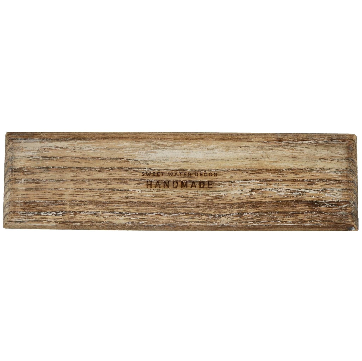 Rustic Rectangular Wood Tray - My American Goods