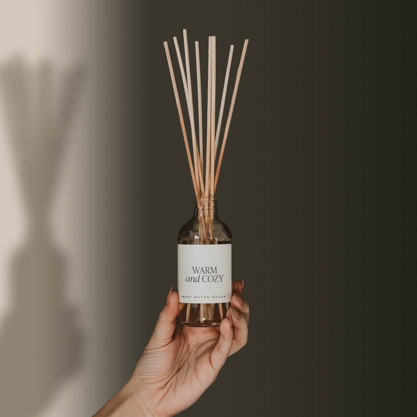 Warm and Cozy Clear Reed Diffuser - My American Goods
