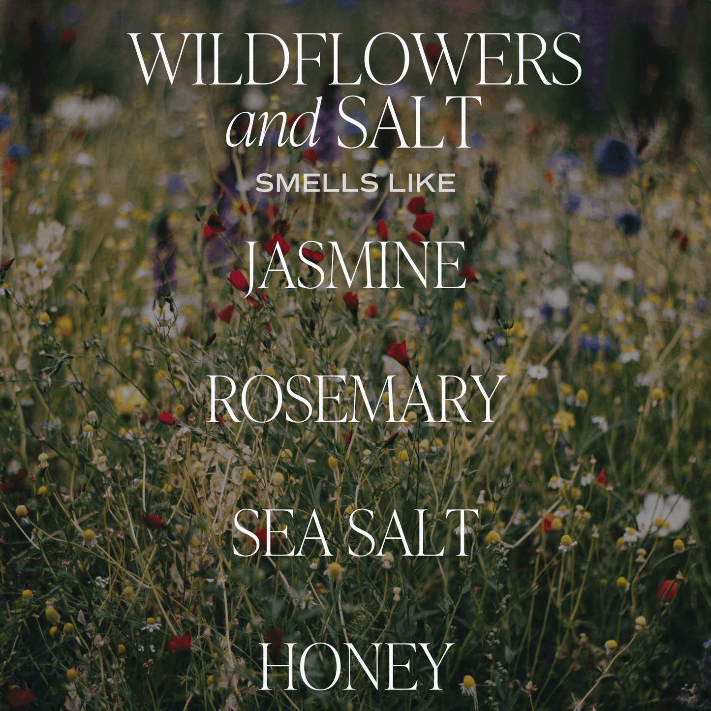 Wildflowers and Salt Clear Reed Diffuser - My American Goods