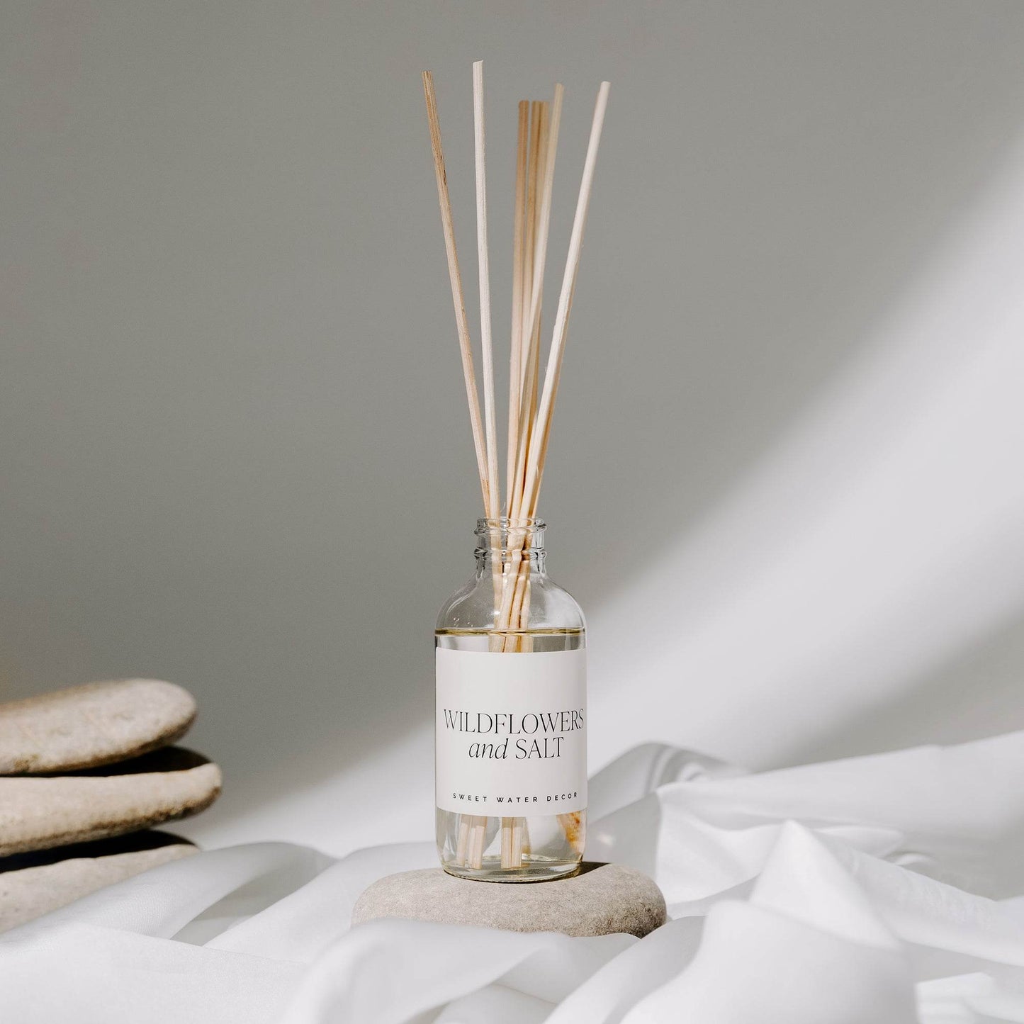 Wildflowers and Salt Clear Reed Diffuser - My American Goods