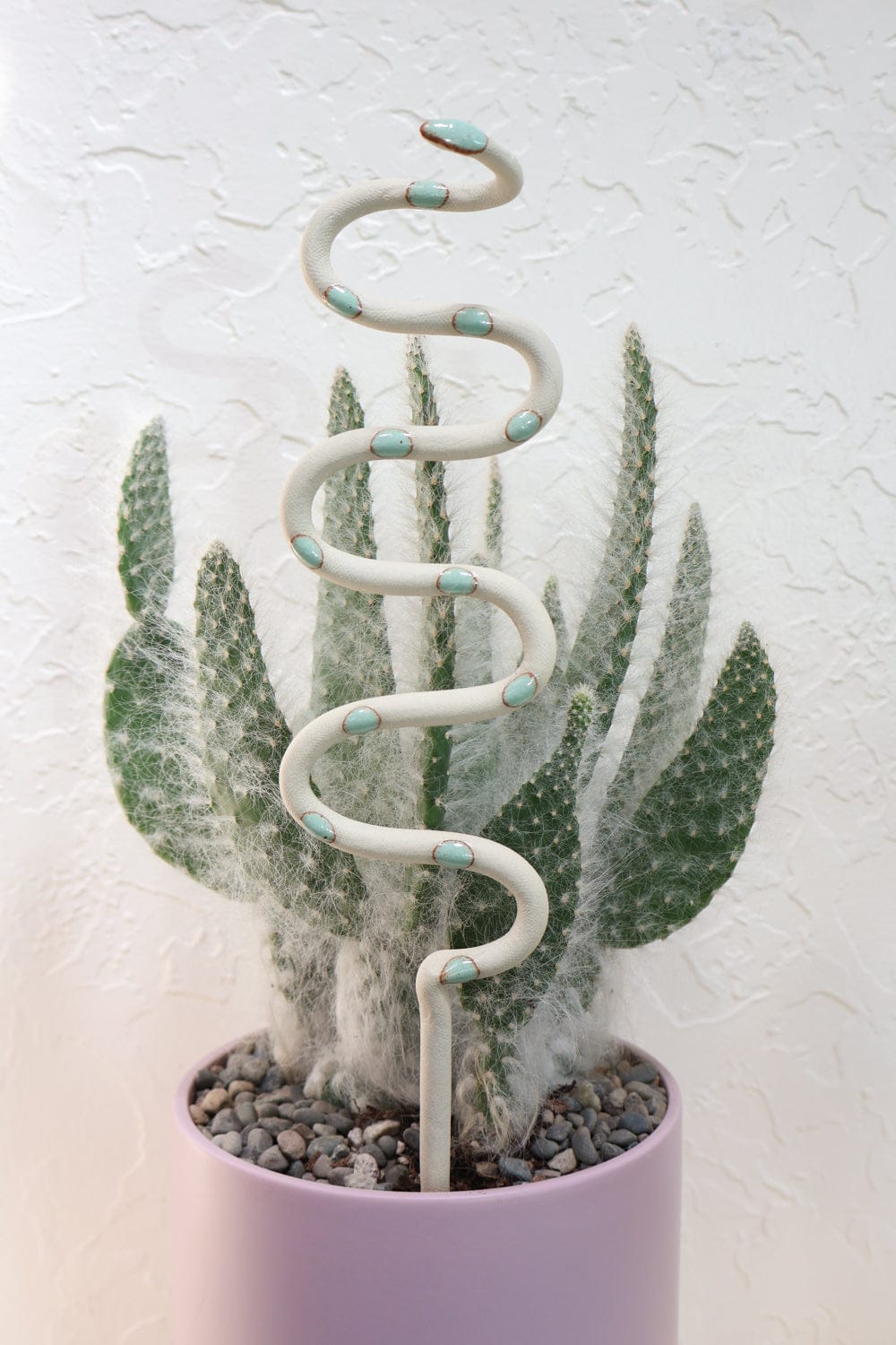 Carter + Rose Sylvia / Medium Ceramic Plant Snake Stake