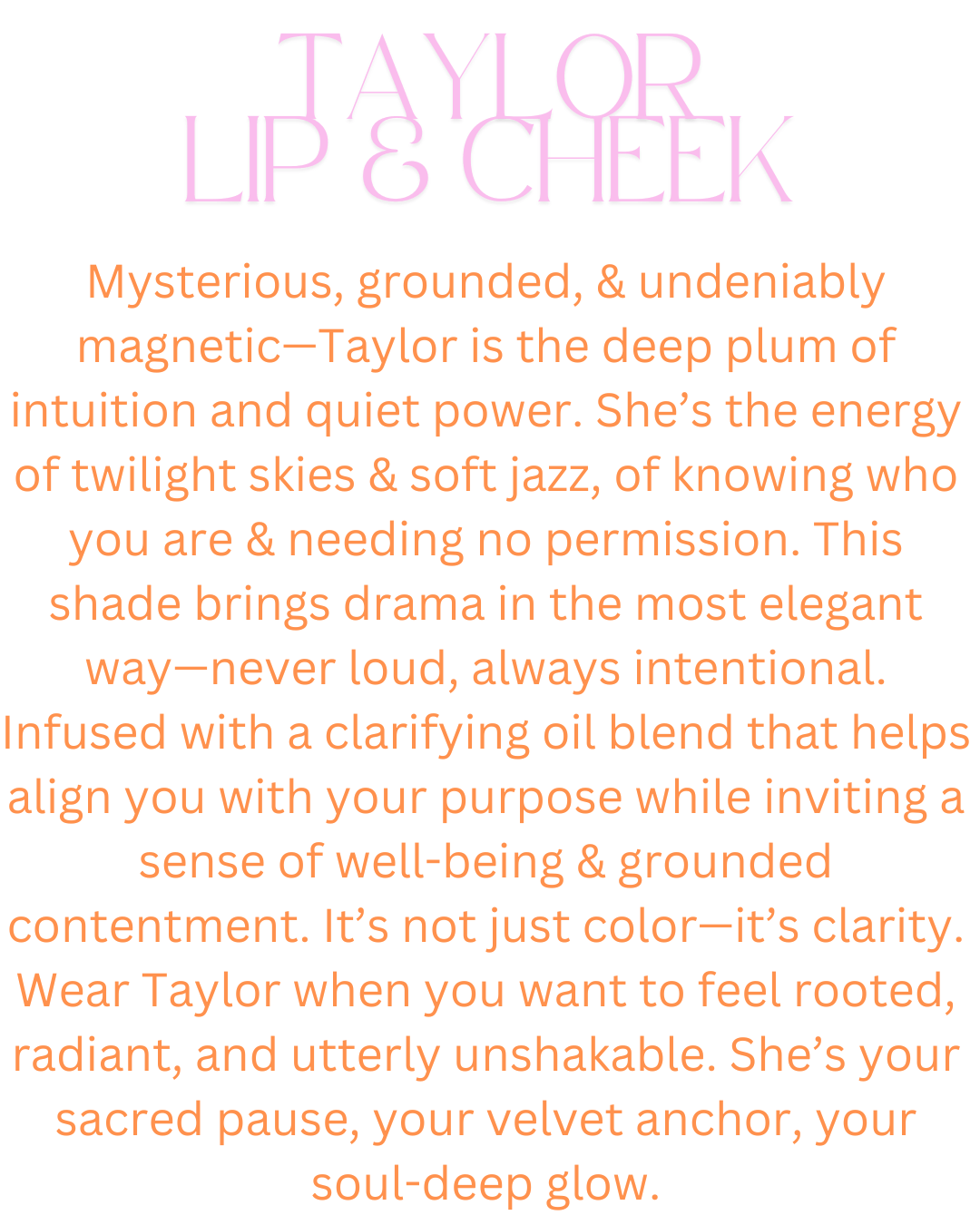 Lip & Cheek Sticks, Kim, Briana, Taylor - My American Goods