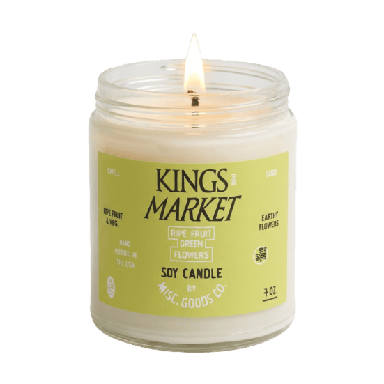 Misc. Goods Co. Candle 1 Candle / 7oz "Kings Market" Soy Candle