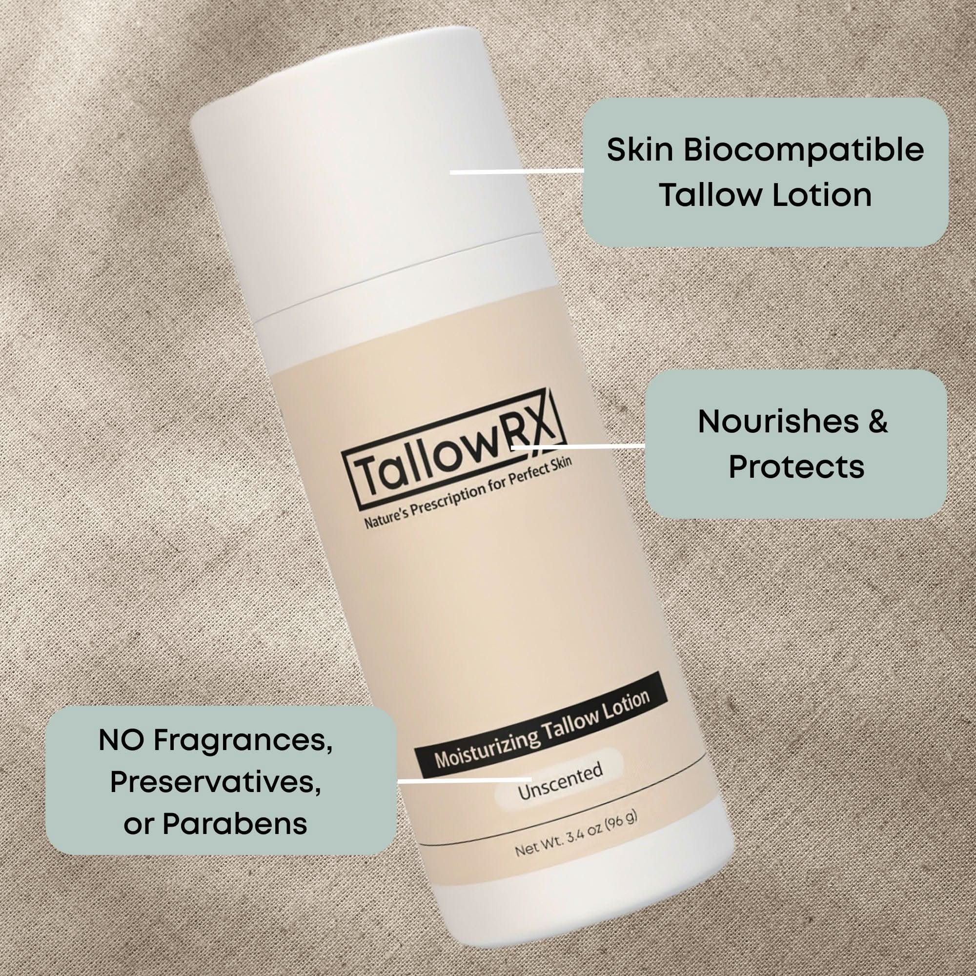 Tallow Lotion - 3.4 oz - My American Goods