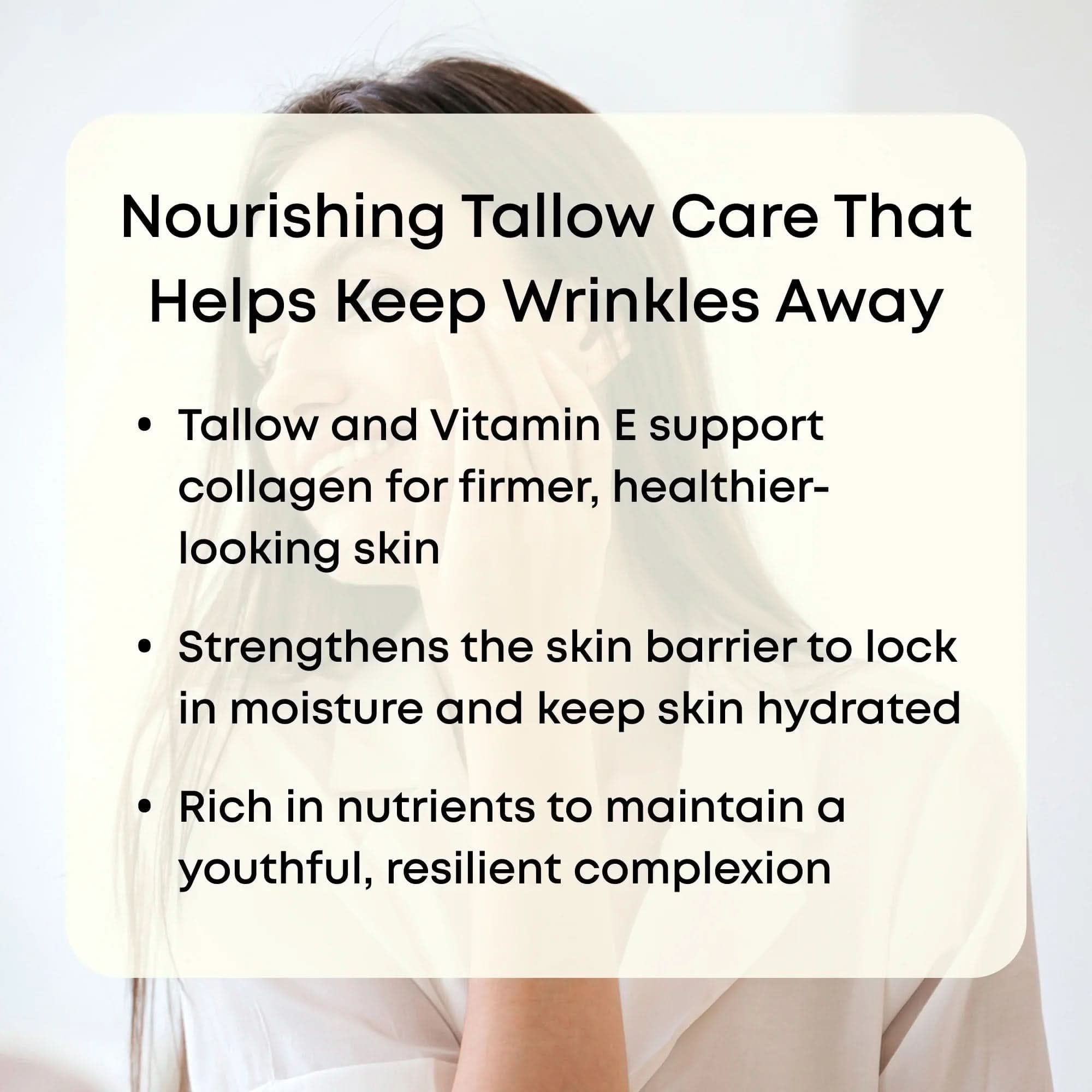 Clean + Kind Tallow Lotion - 3.4 oz