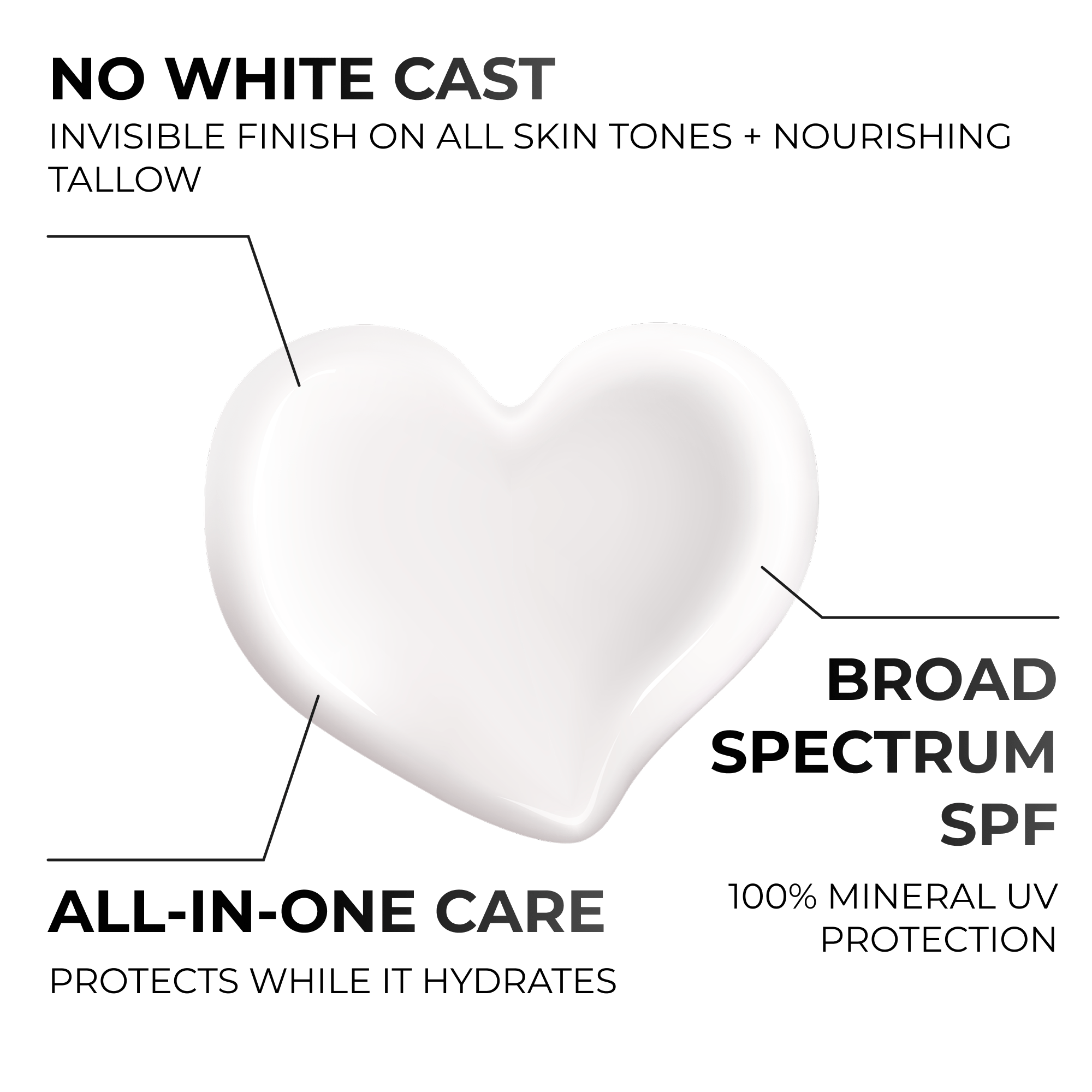 Clean + Kind Tallow Mineral Sunscreen