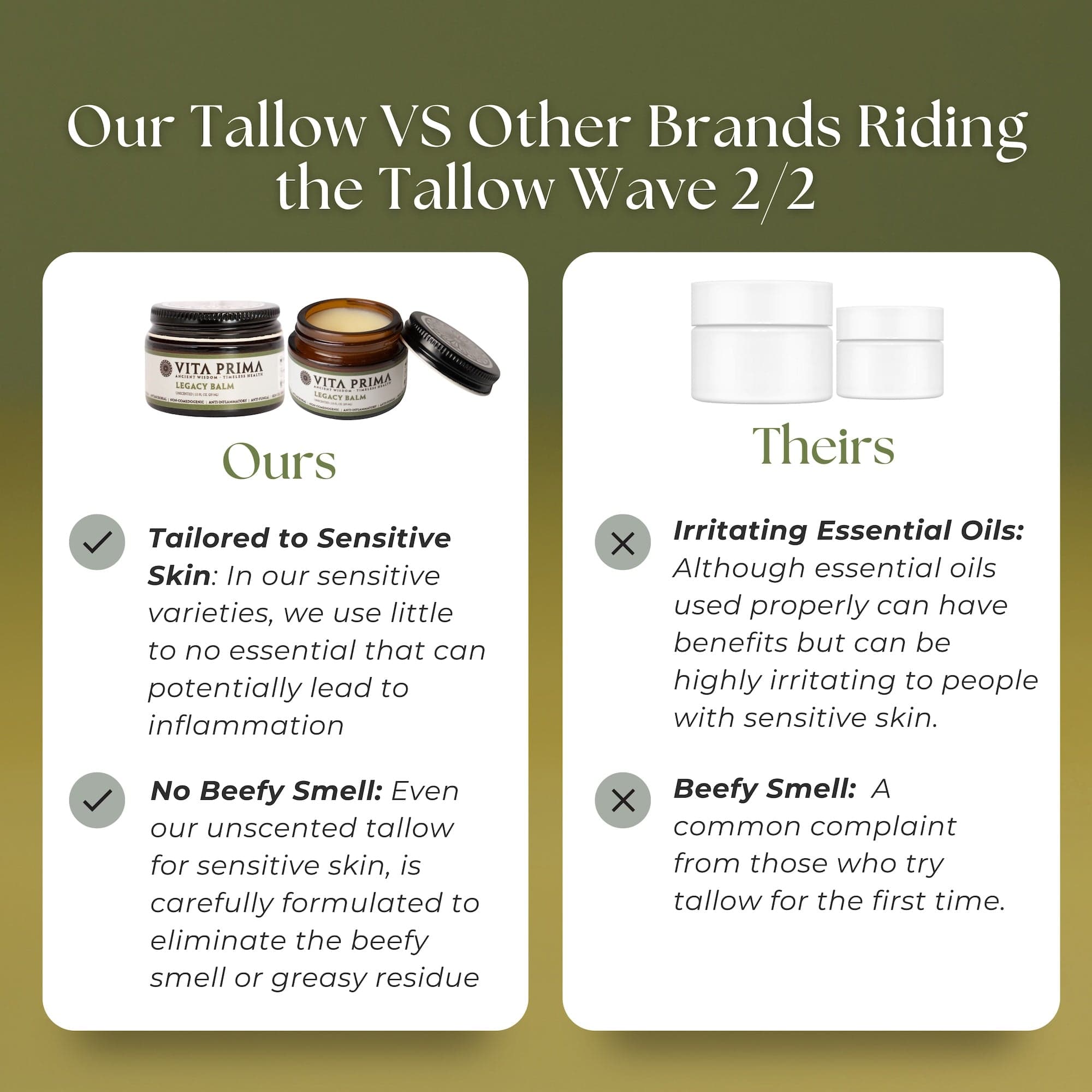 Vita Prima Legacy Tallow Balm