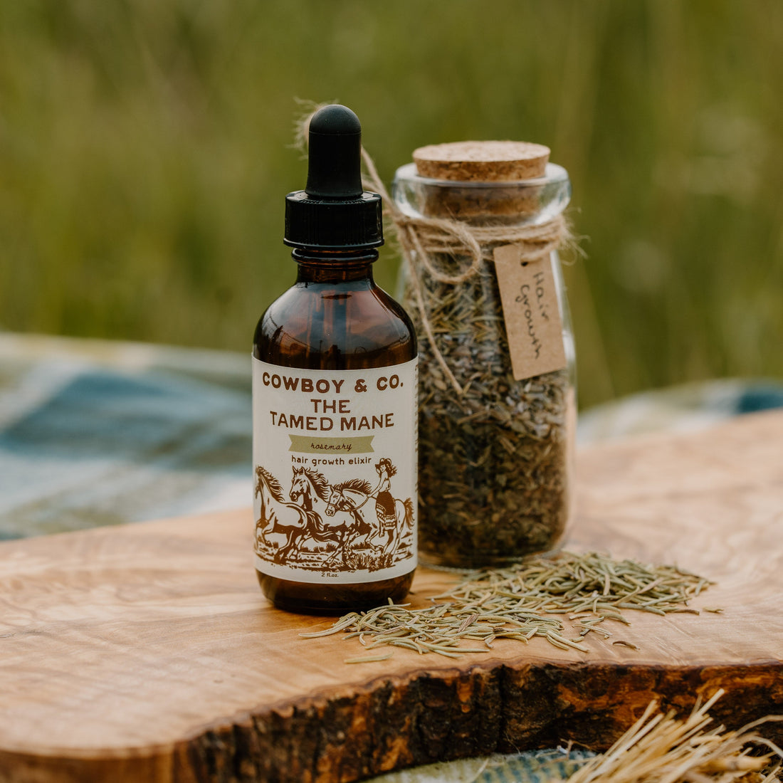 The Tamed Mane - Organic Rosemary Hair Growth Elixir - My American Goods