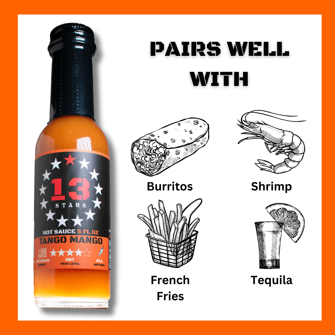 13 Stars Hot Sauce Hot Sauce 13 Stars Hot Sauce Tango Mango