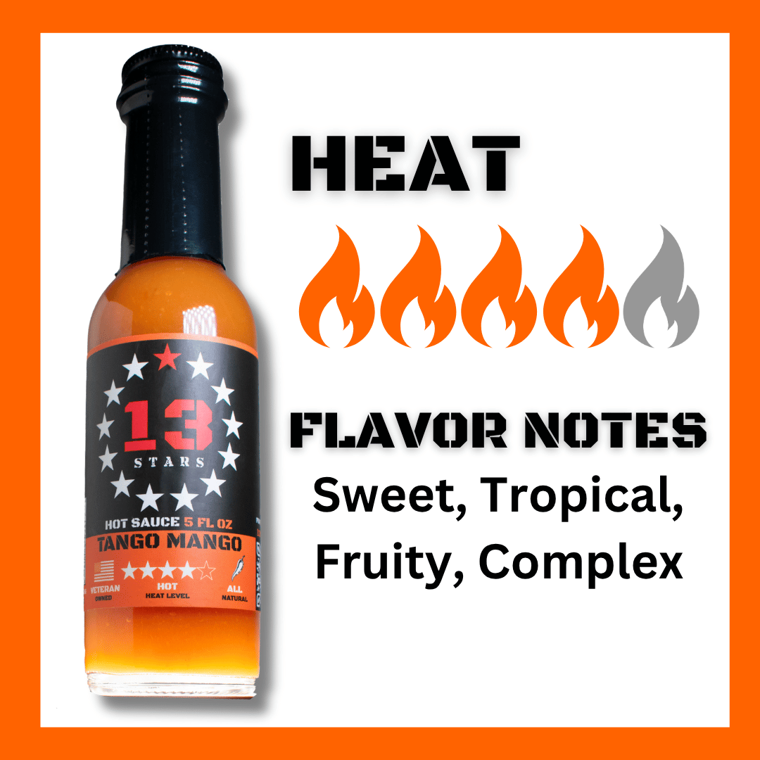 13 Stars Hot Sauce Hot Sauce 13 Stars Hot Sauce Tango Mango