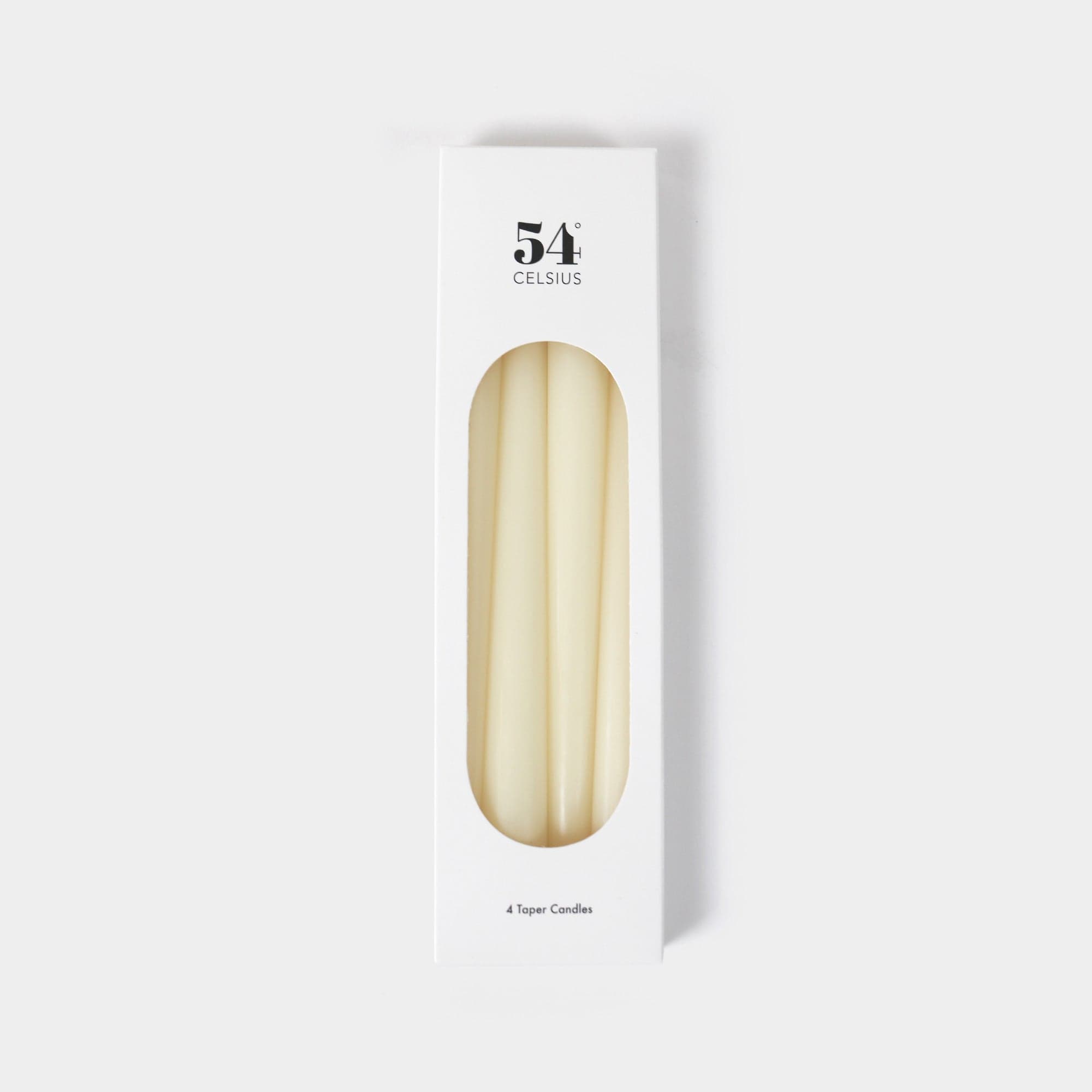 Taper Candles 4 Pack - Cream - My American Goods