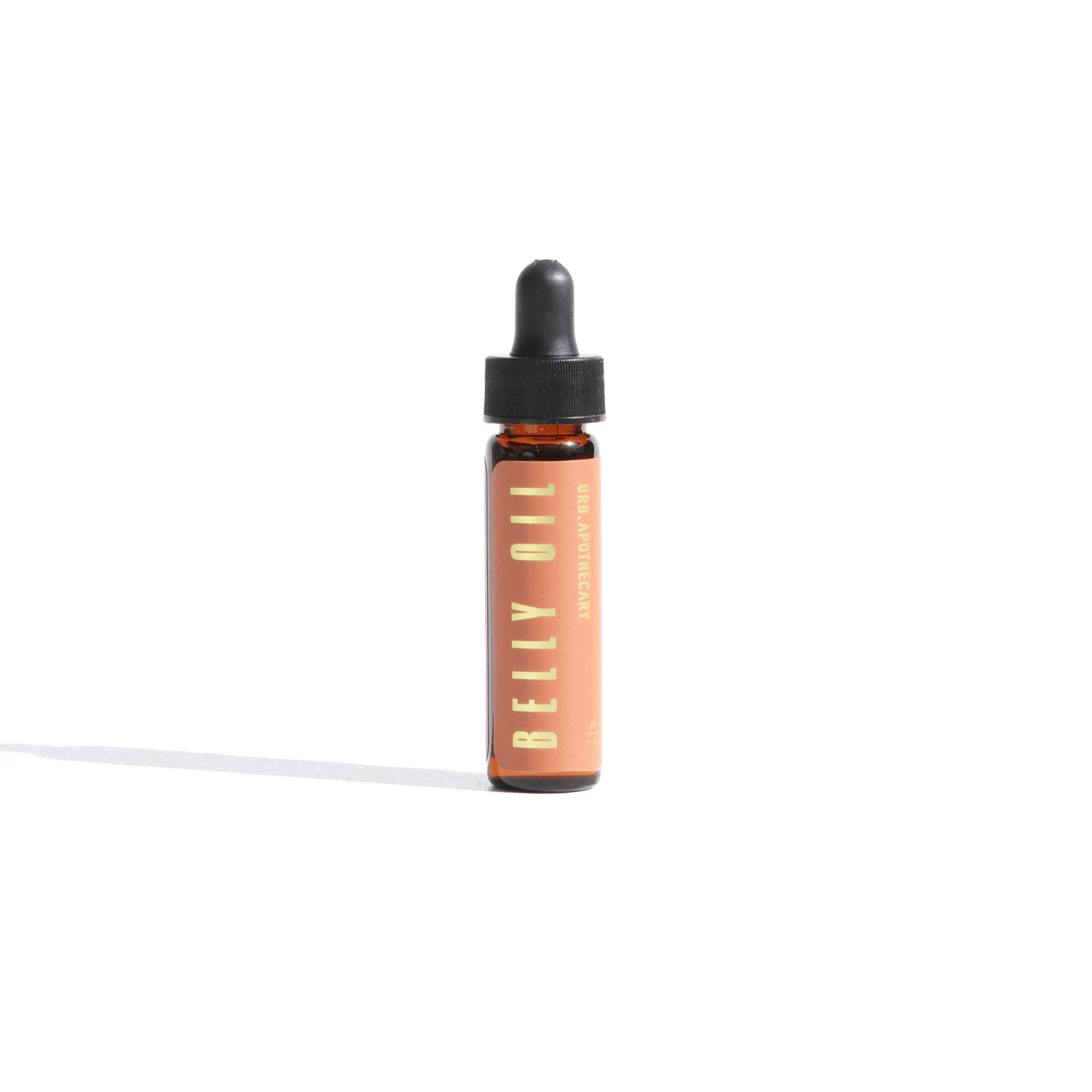 URB APOTHECARY .25 oz Dropper Vial Belly Oil - Elasticity Supporting and Nutrient Replenishing Oil