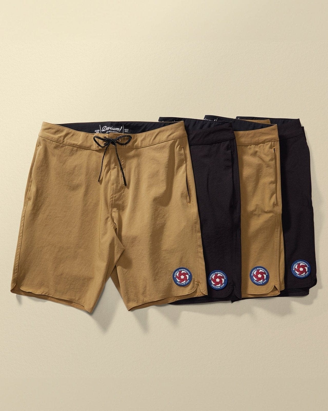 Devium The Brotherhood Utility Trunks - Russell Surfboards x Devium