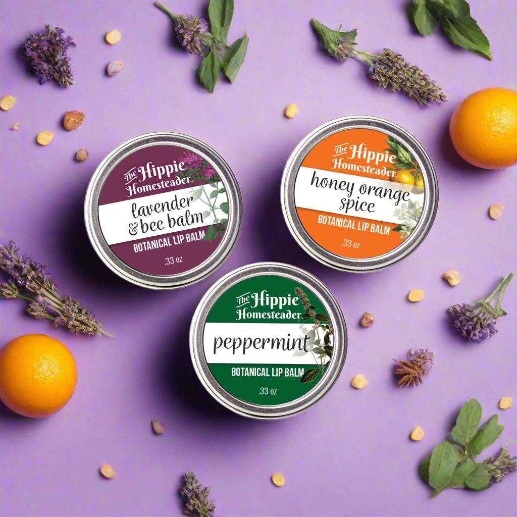 Botanical Lip Balms (3 Pack) - My American Goods