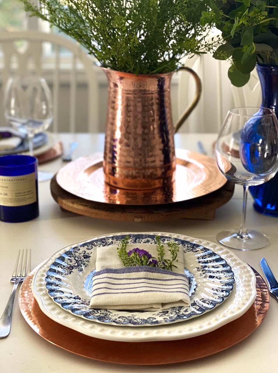 Sertodo Plates & Platters Thessaly 12 Copper Charger Plate