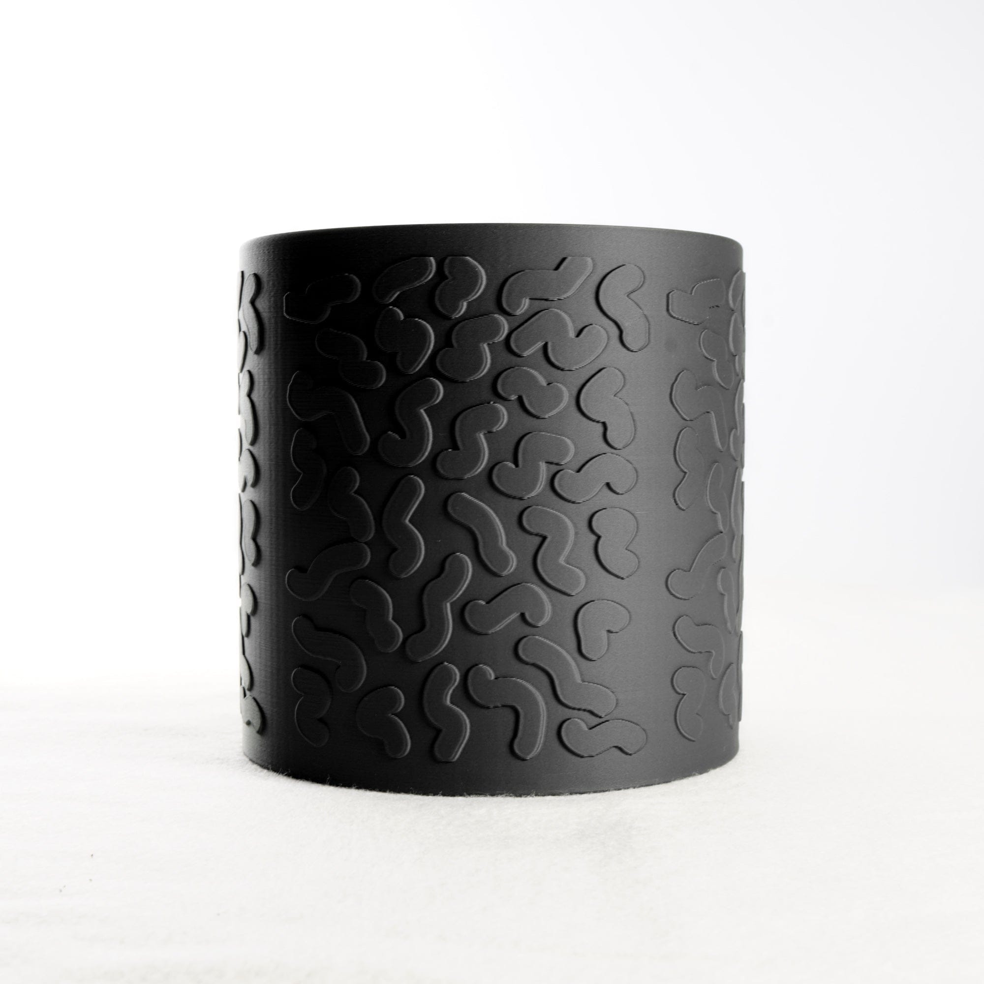Rosebud HomeGoods Pots & Planters Tiny Squiggle Cheetah Planter Pot, With Drainage & Drip Tray