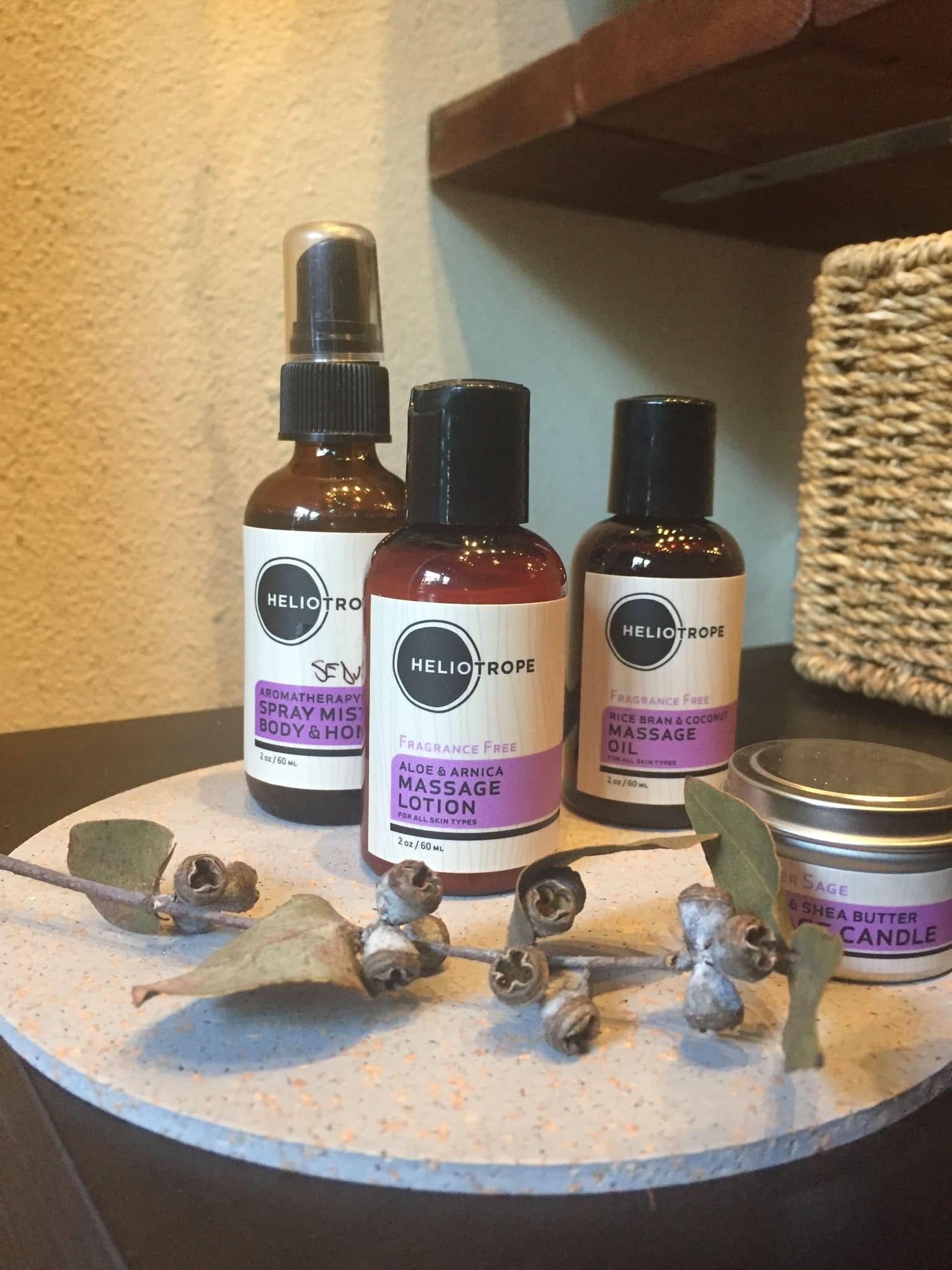 Heliotrope SF Massage Massage Travel Sampler
