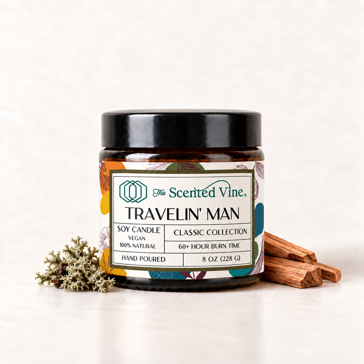 Travelin Man Soy Candle