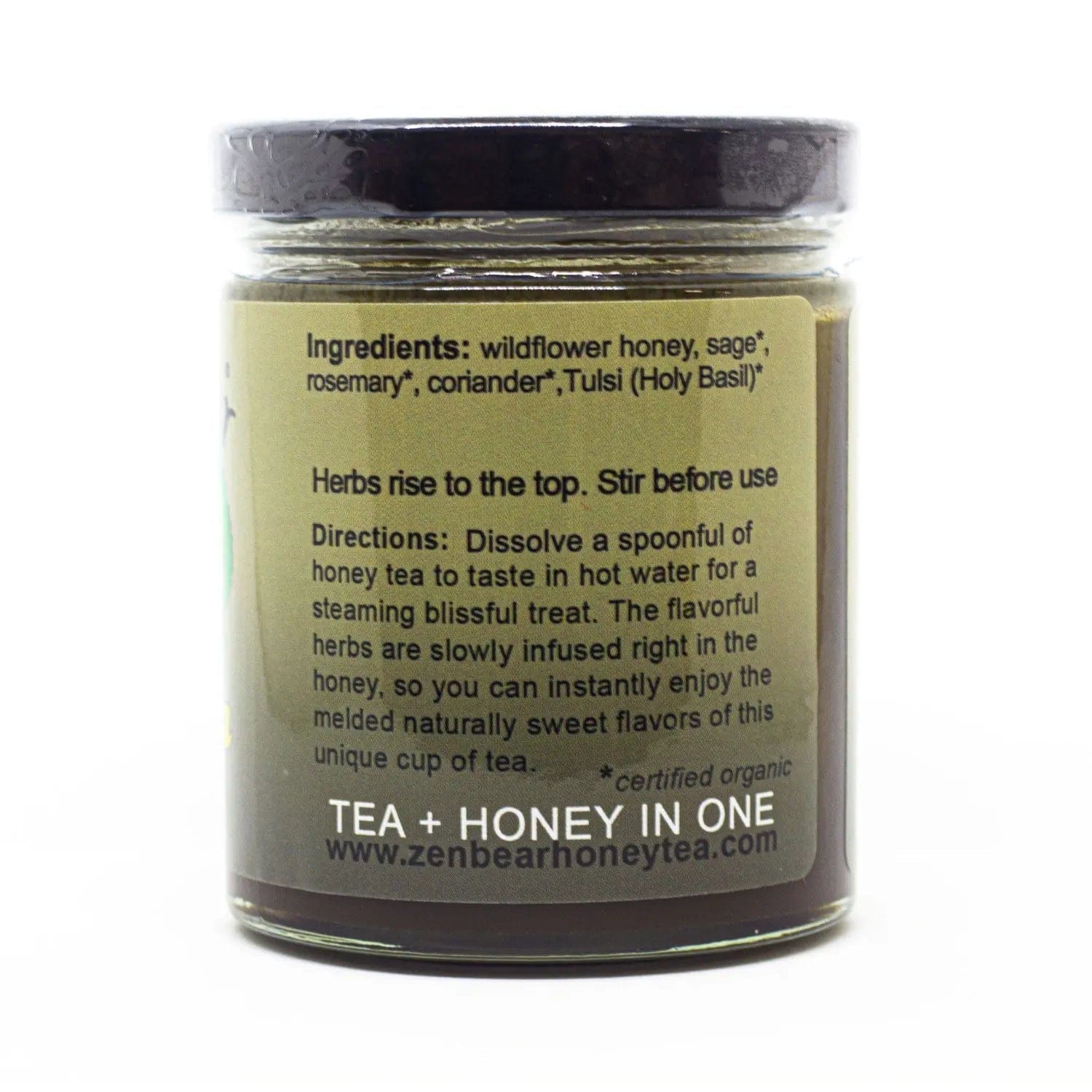 Tulsi Honey Tea – Organic Holy Basil Blend for Stress Relief & Balance (10 oz) - My American Goods