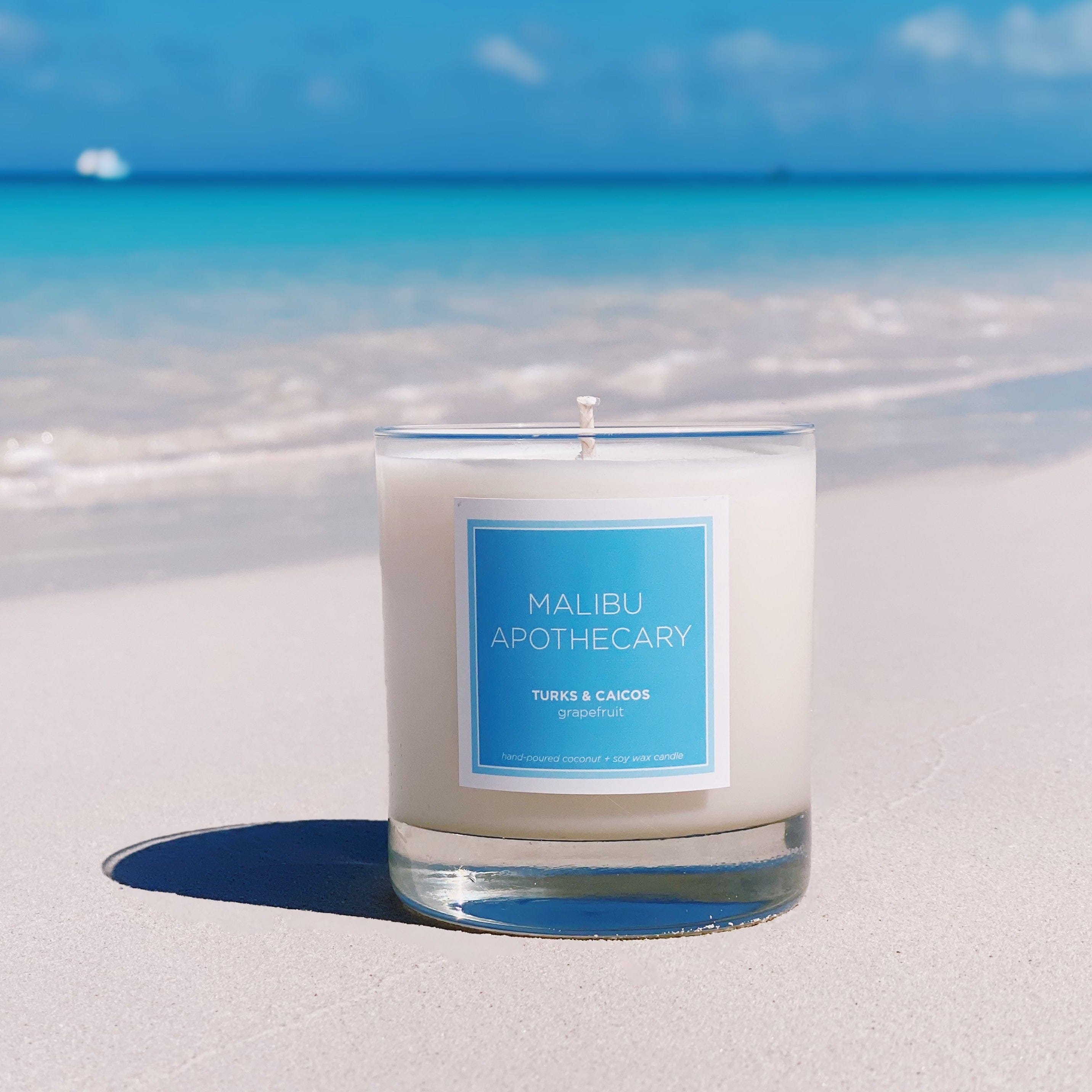 Malibu Apothecary Clear Gloss Clear Gloss x Blue Candle