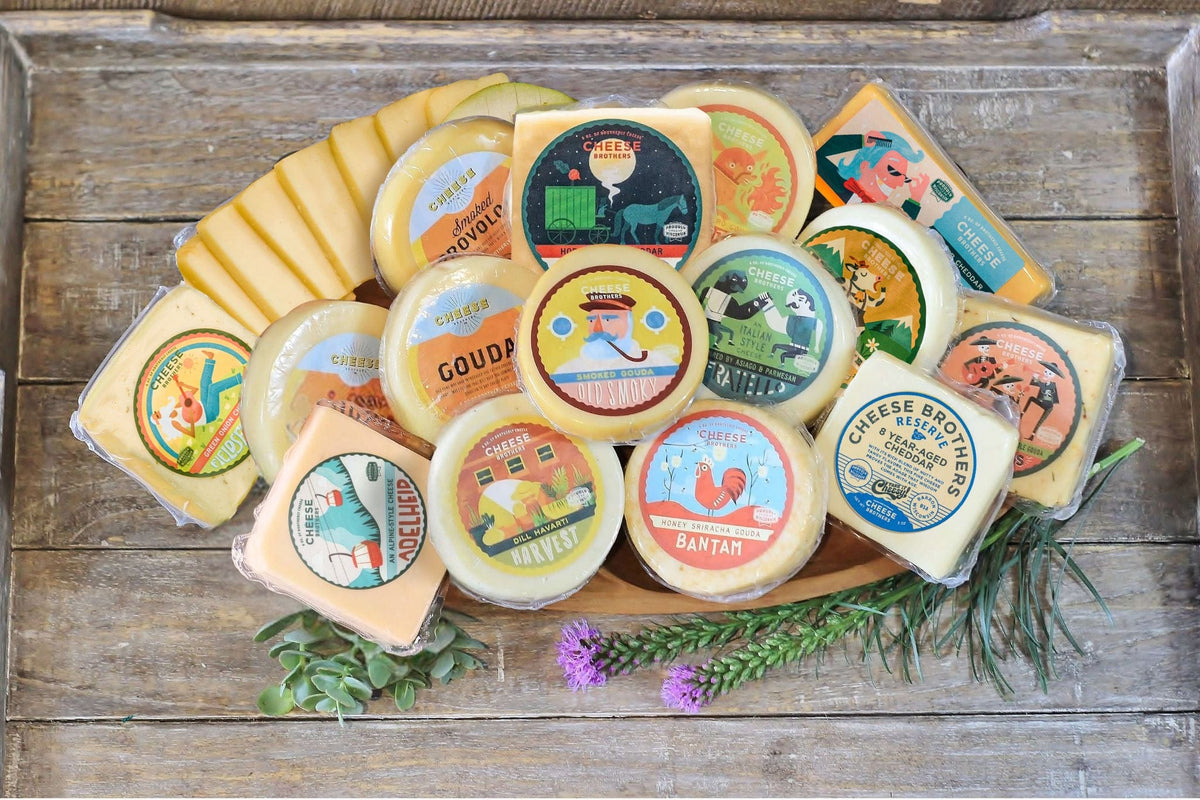 Cheese Brothers, Inc. Gifts and Bundles The Ultimate Wisconsin Cheese Sampler